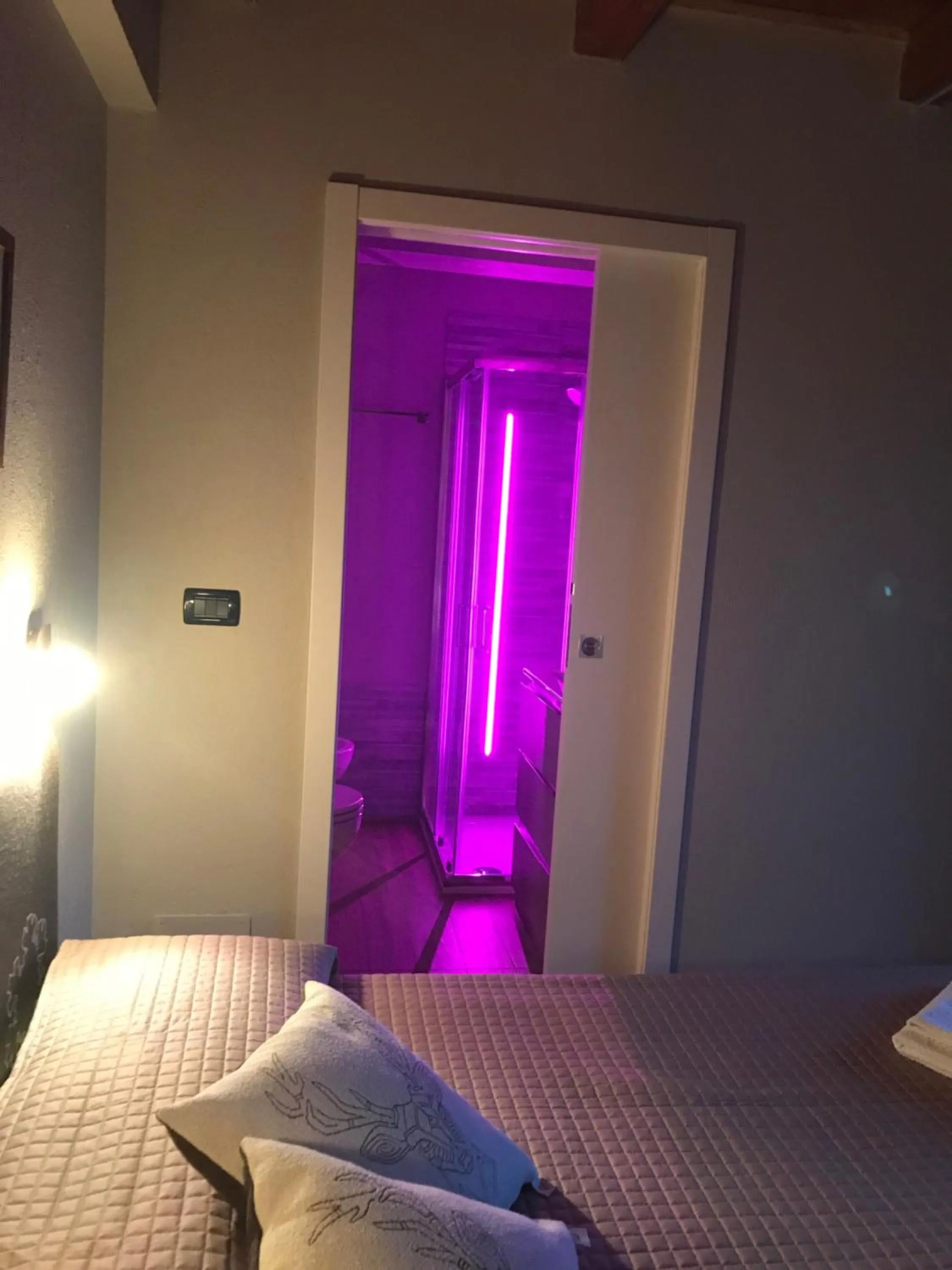 Bed in Hotel Chacaril