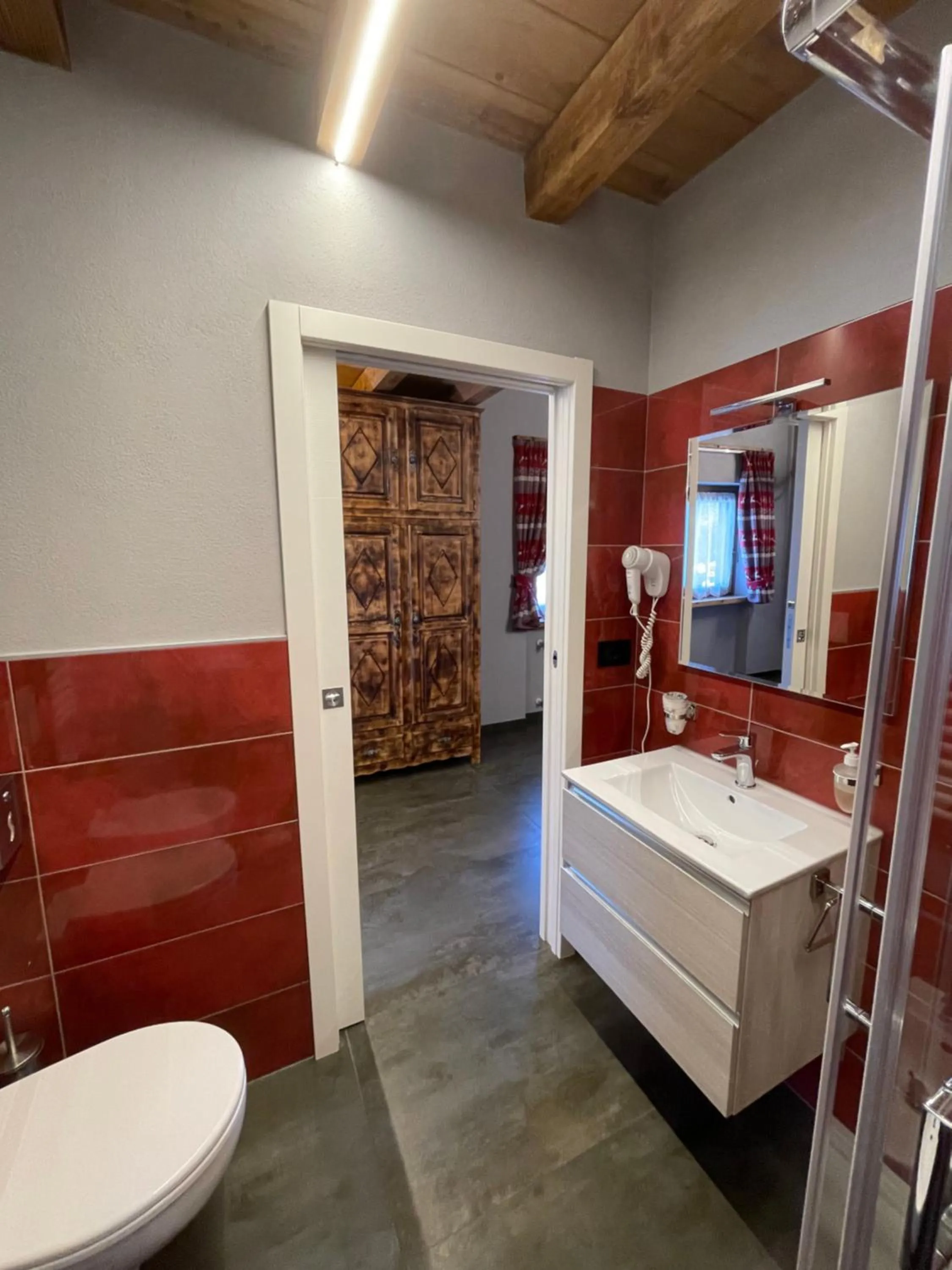 Bathroom in Hotel Chacaril