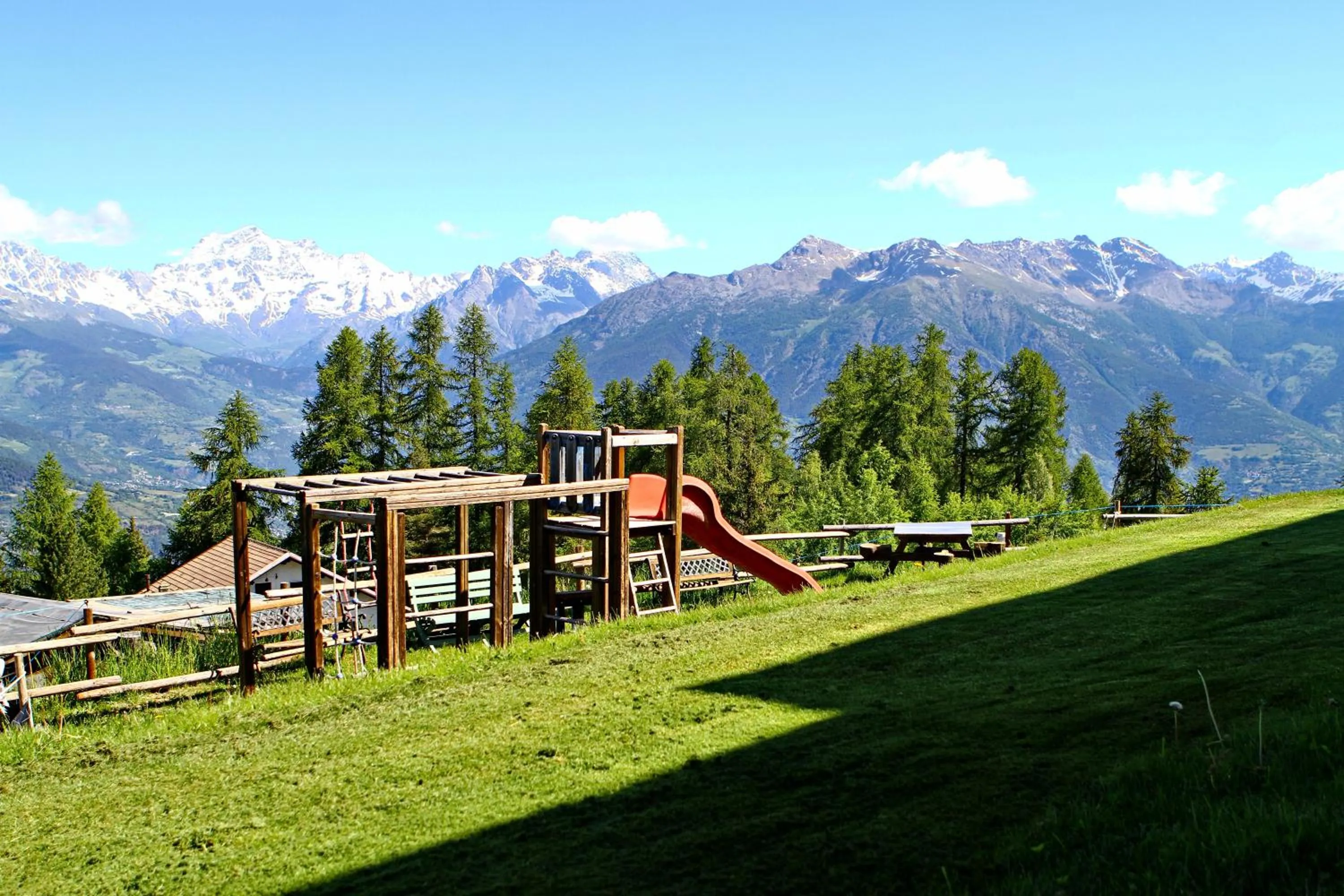 Garden in Hotel Chacaril