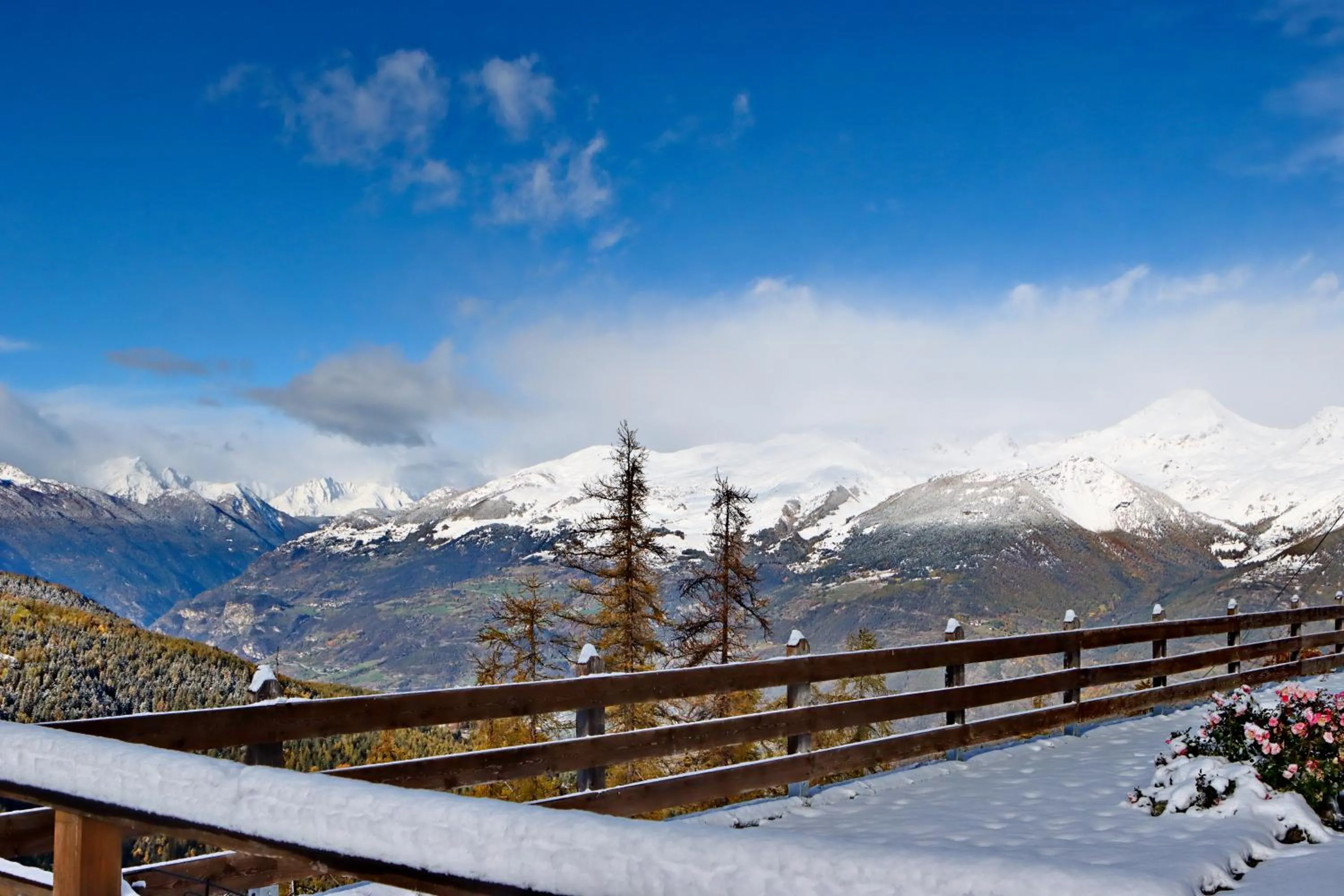 Mountain view in Hotel Chacaril