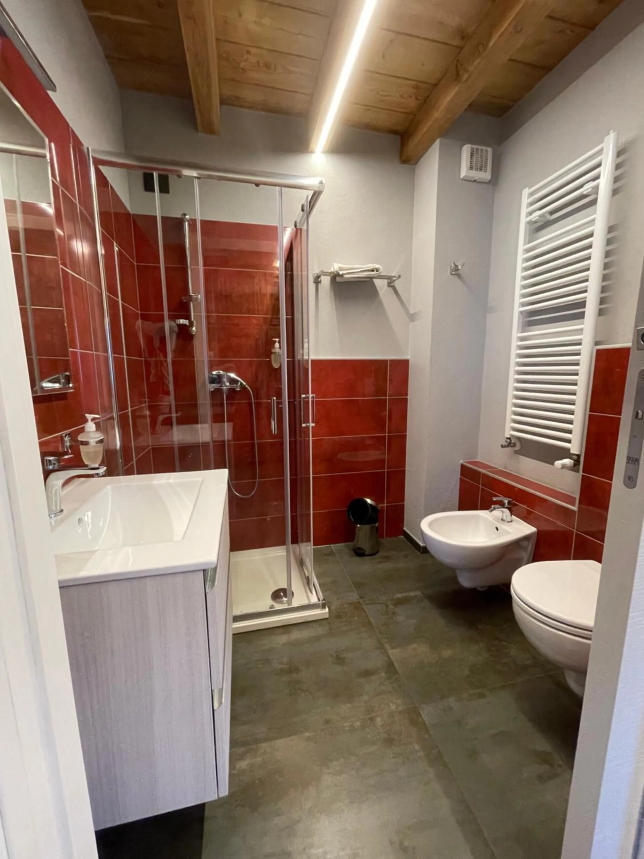 Bathroom in Hotel Chacaril