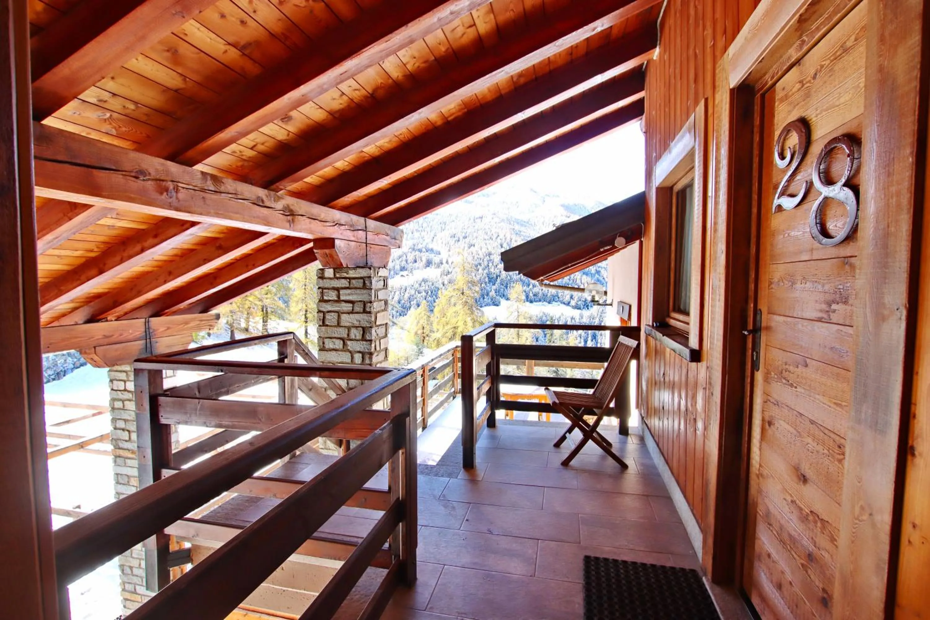 Balcony/Terrace in Hotel Chacaril