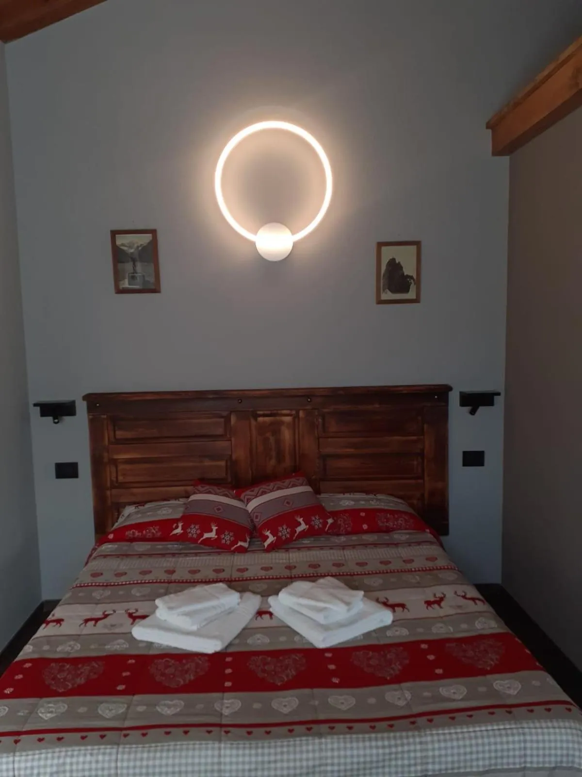 Bed in Hotel Chacaril