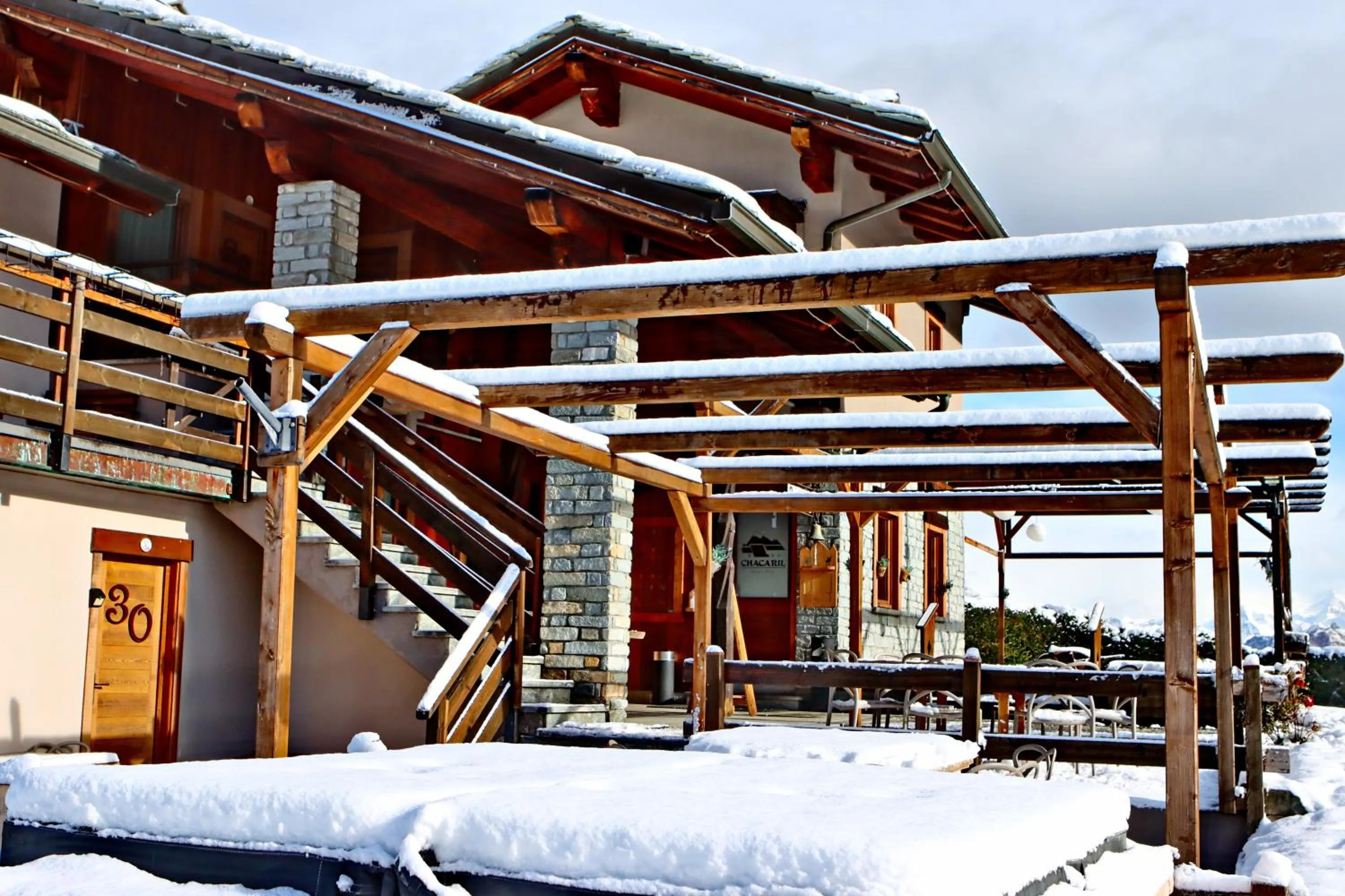 Property building in Hotel Chacaril