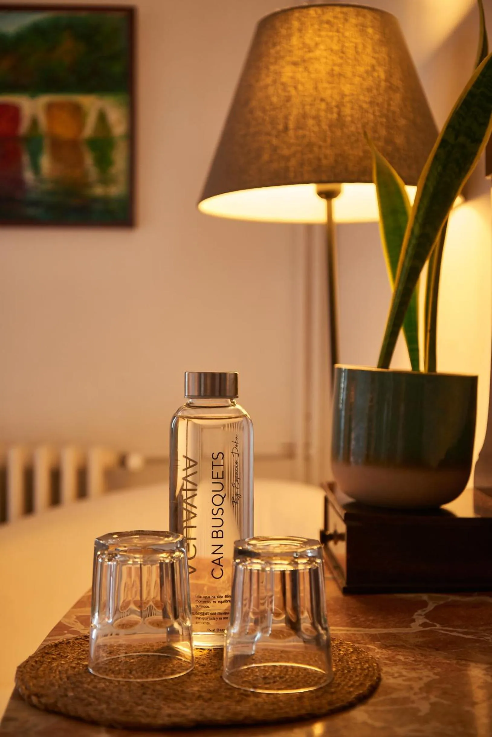 Drinks in Can Busquets