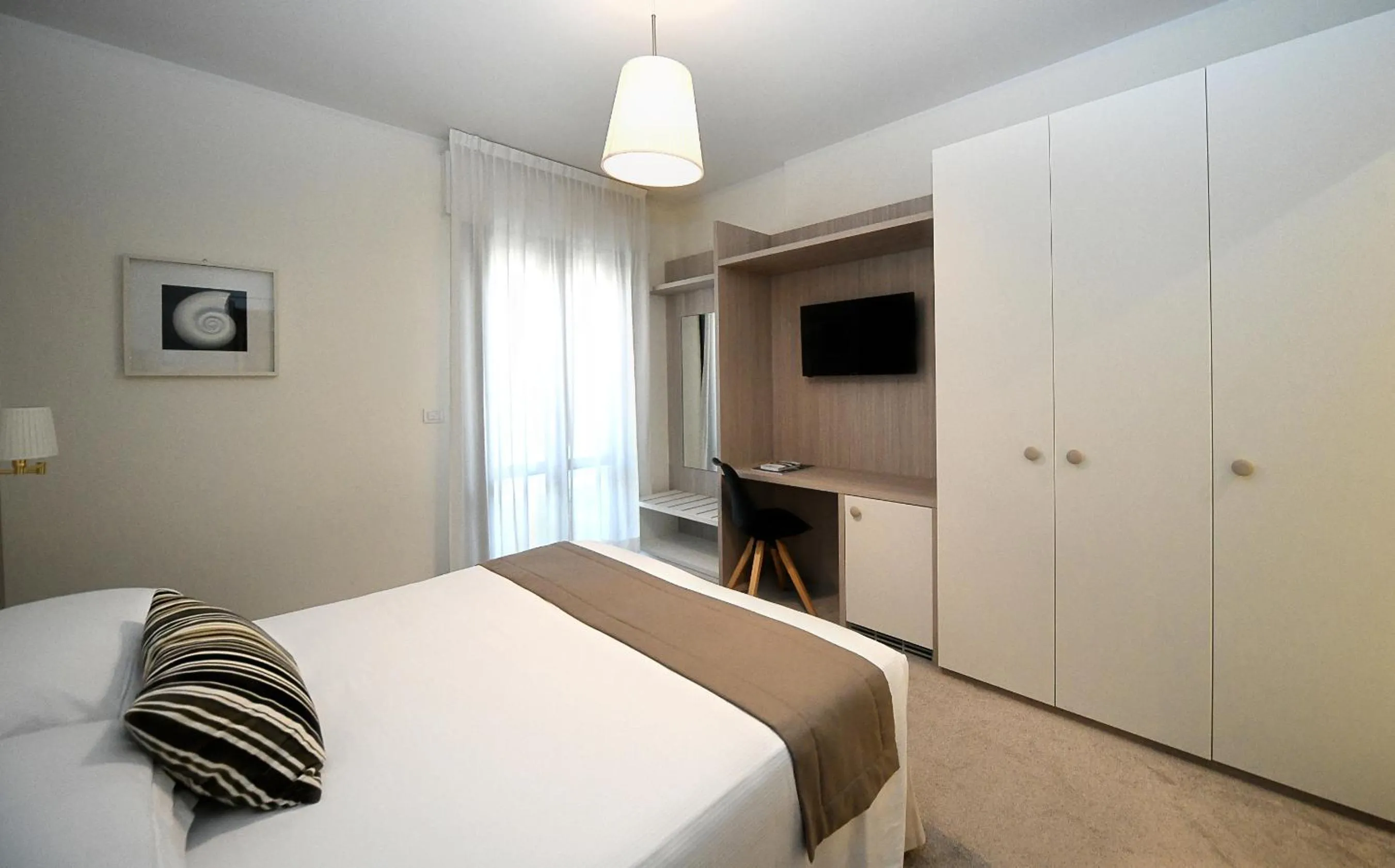 Bed in Hotel Atlantico