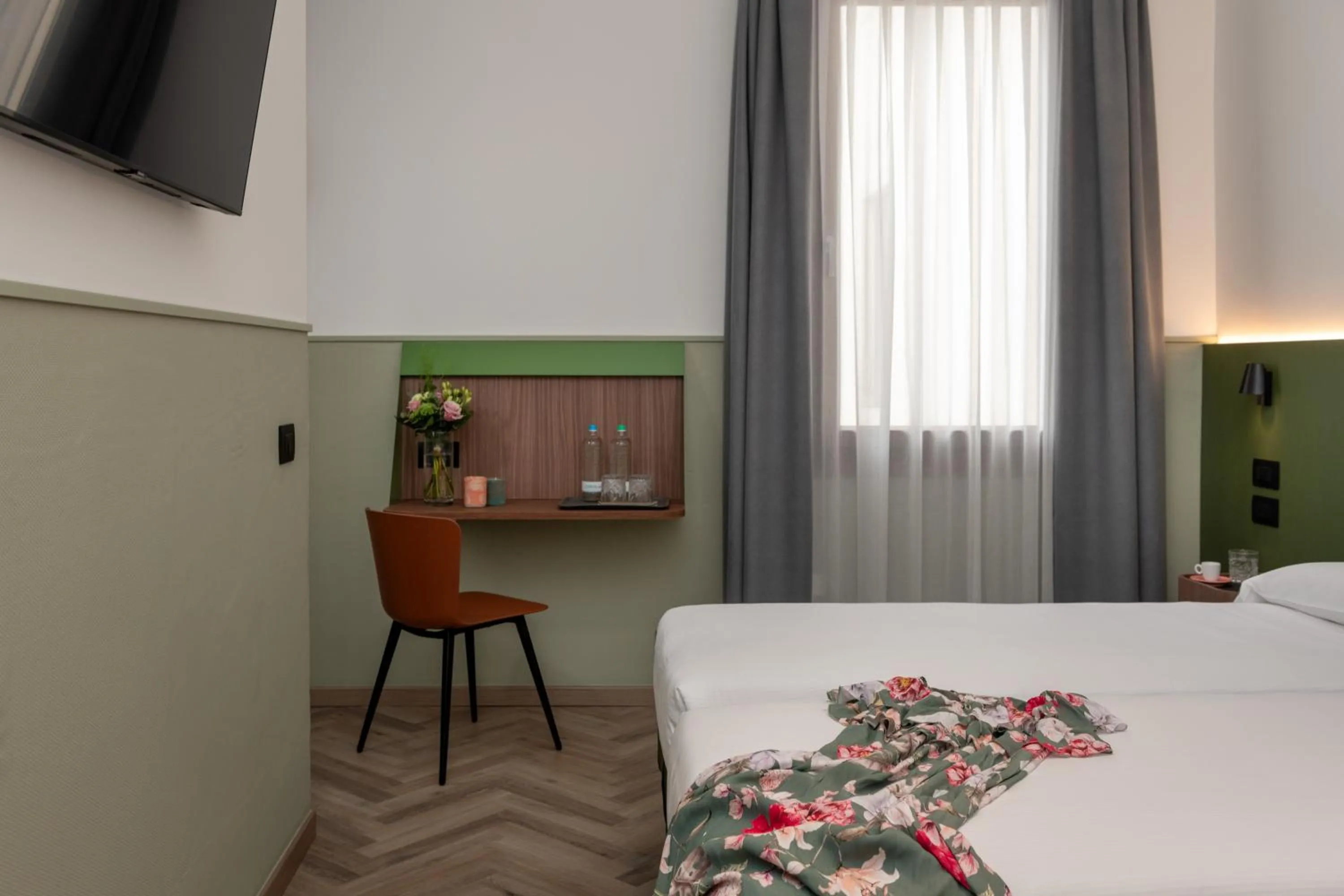 Bed in Hotel Casa Del Pellegrino