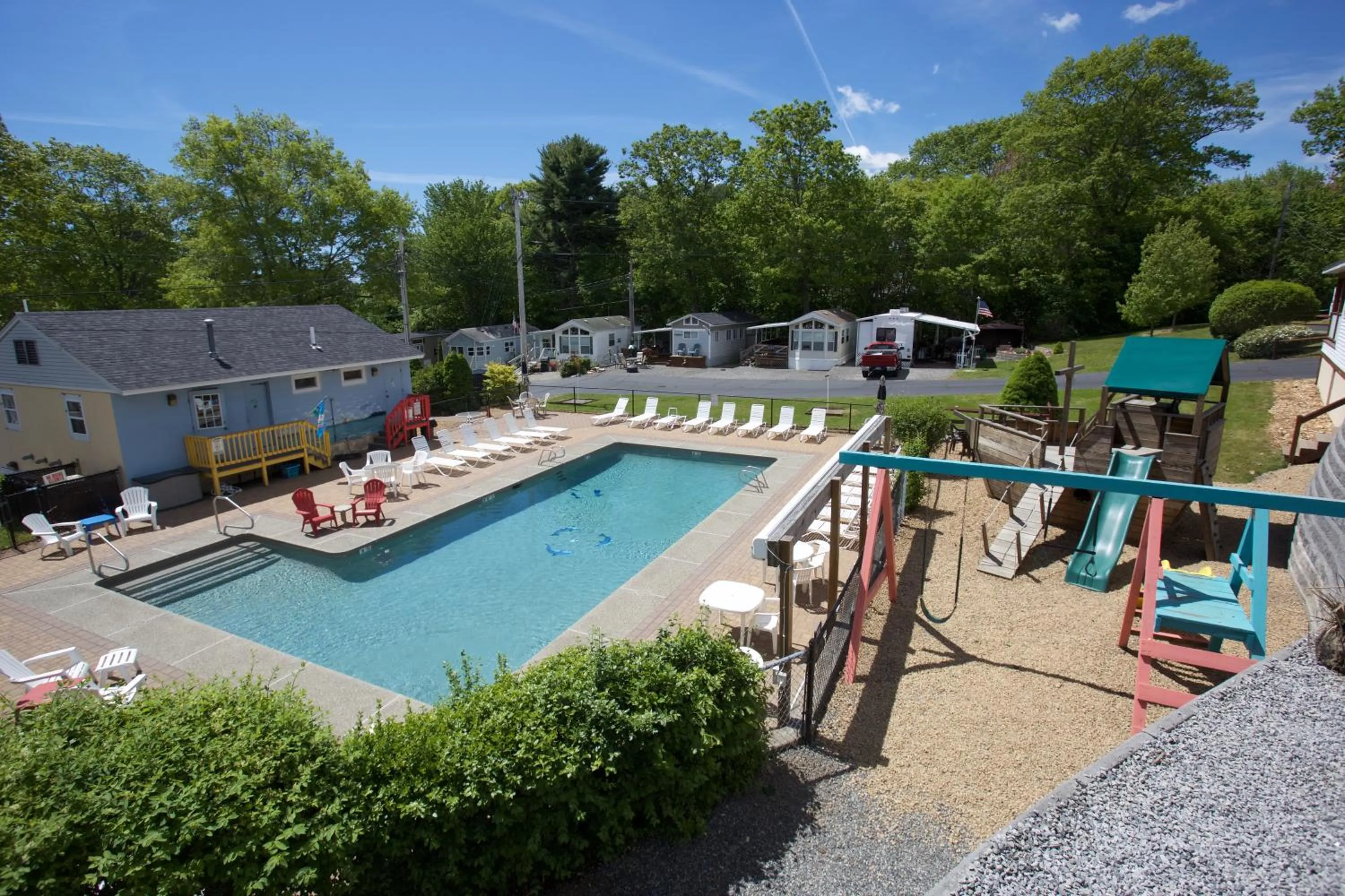 Children play ground in Drake's Island Resort & Cottages