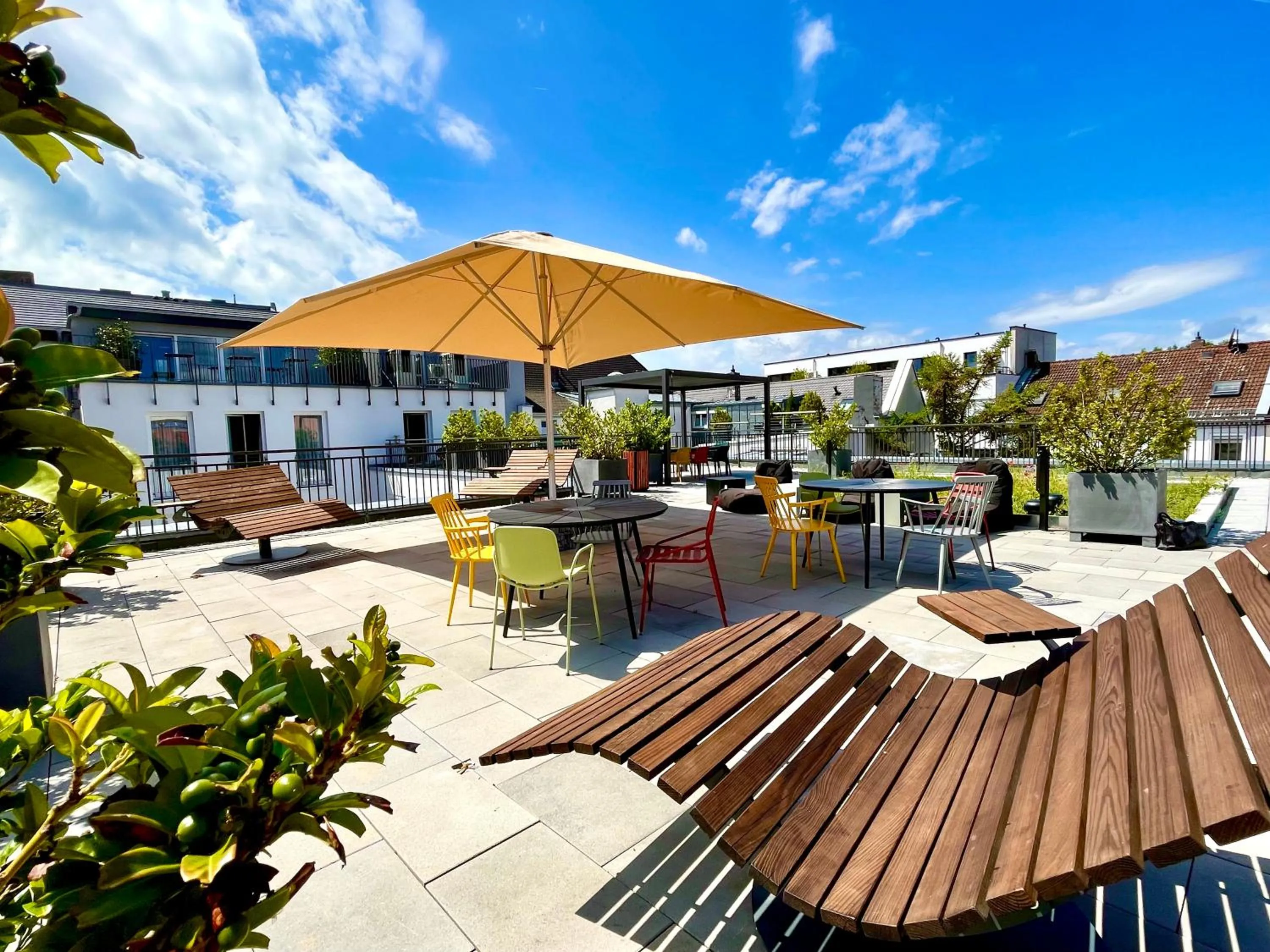 Balcony/Terrace in zeitwohnhaus SUITE-HOTEL & SERVICED APARTMENTS