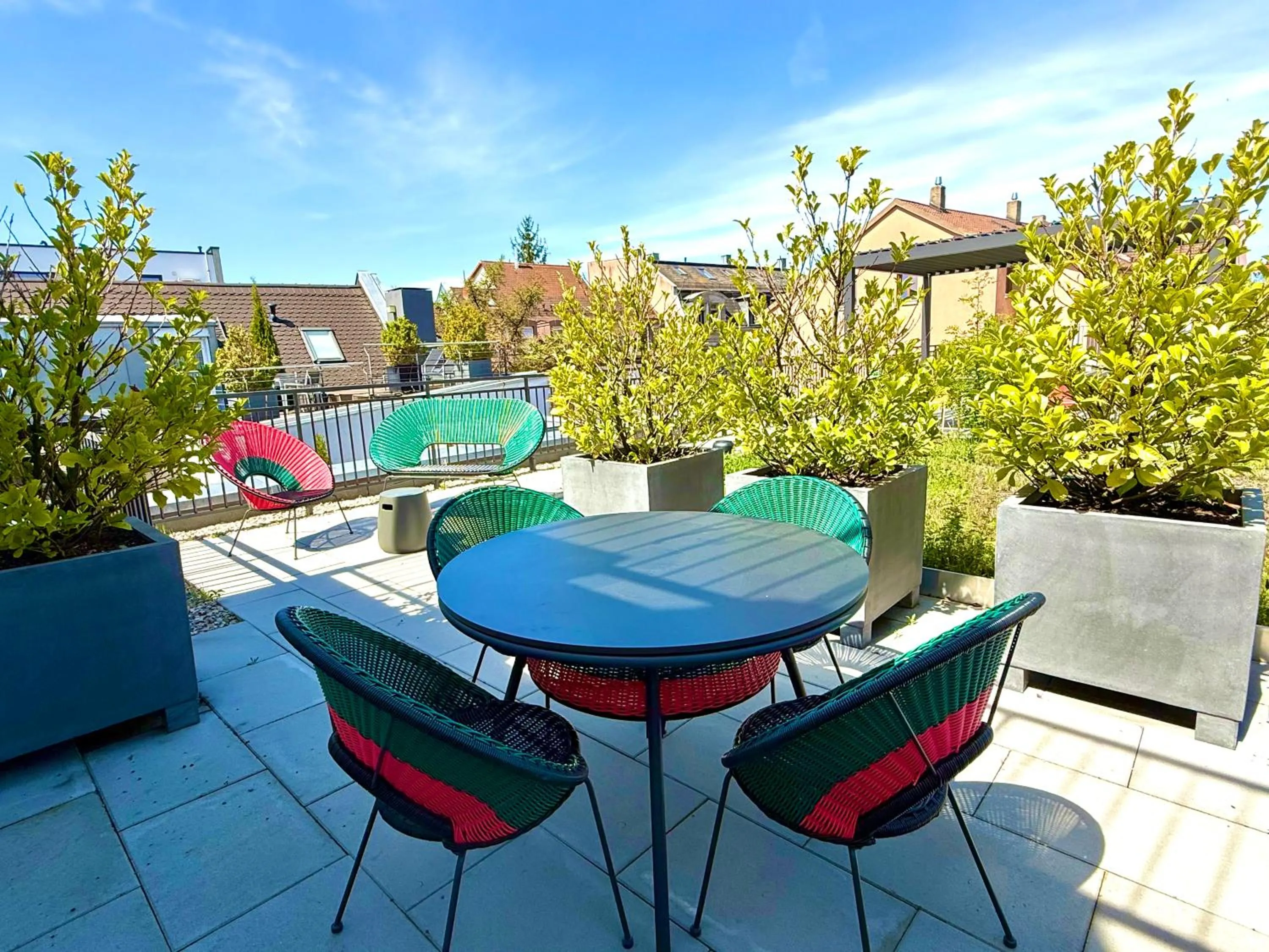 Balcony/Terrace in zeitwohnhaus SUITE-HOTEL & SERVICED APARTMENTS