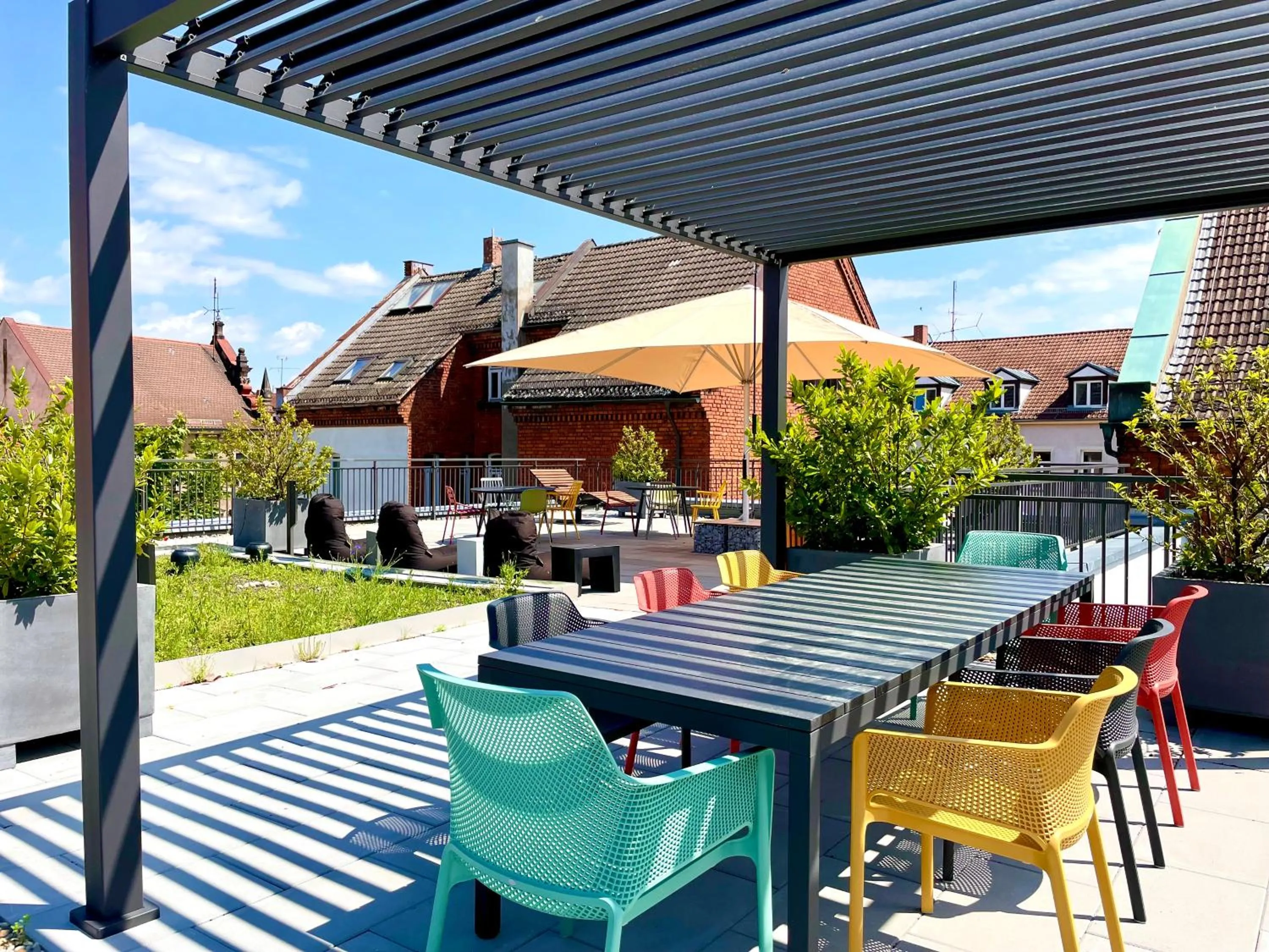 Balcony/Terrace in zeitwohnhaus SUITE-HOTEL & SERVICED APARTMENTS