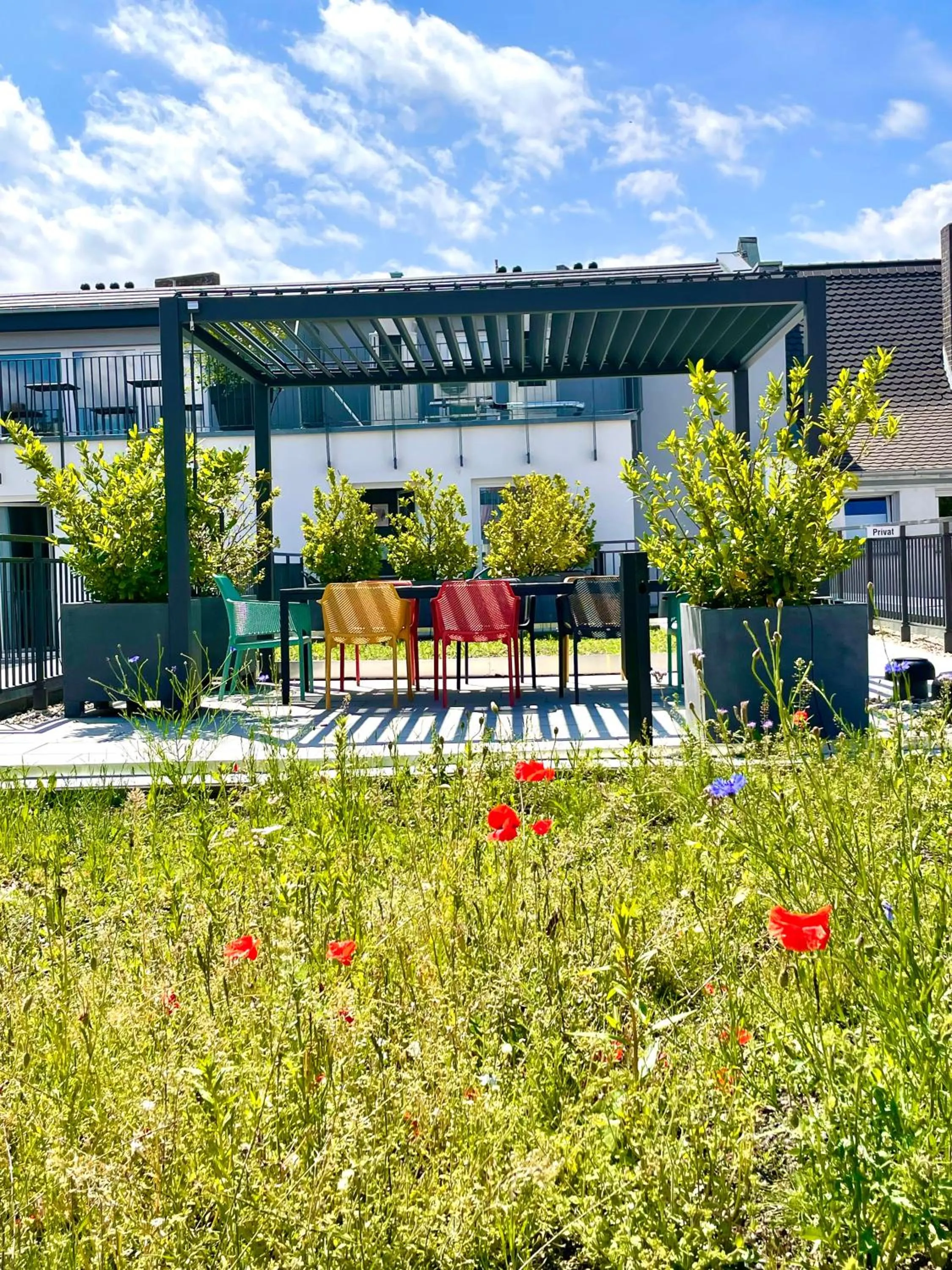 Balcony/Terrace in zeitwohnhaus SUITE-HOTEL & SERVICED APARTMENTS