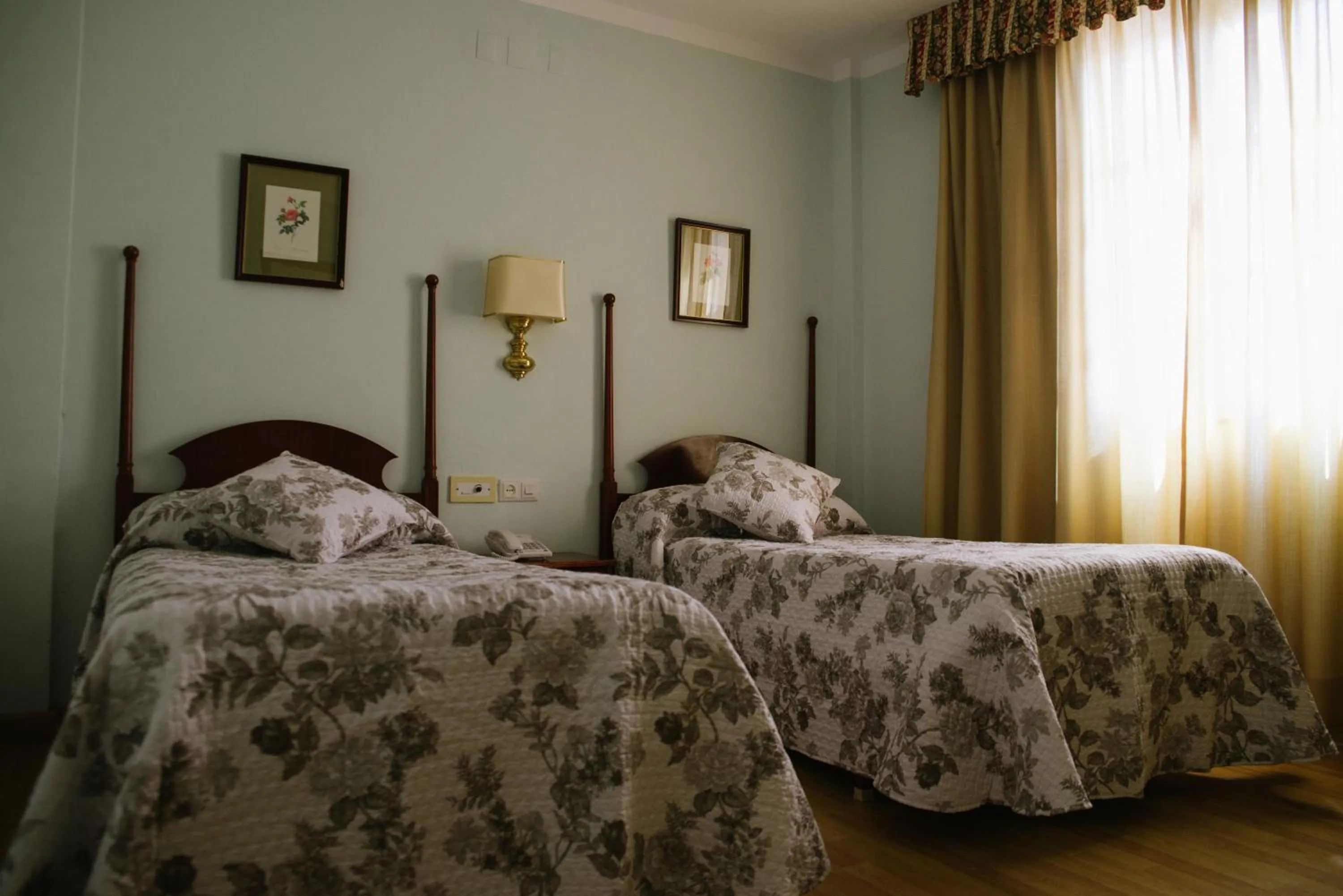 Bed in Hotel Sierra de Aracena