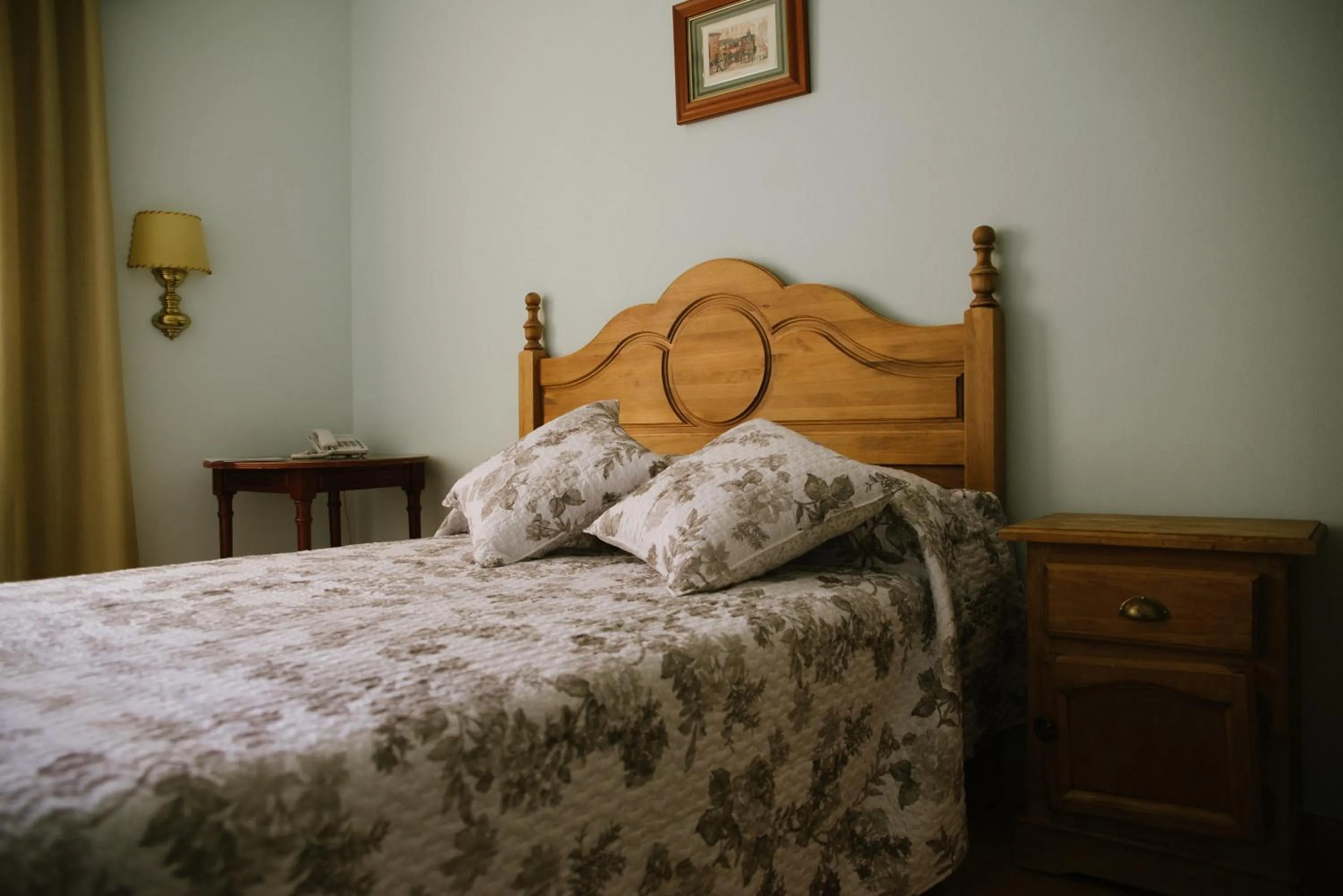 Bed in Hotel Sierra de Aracena