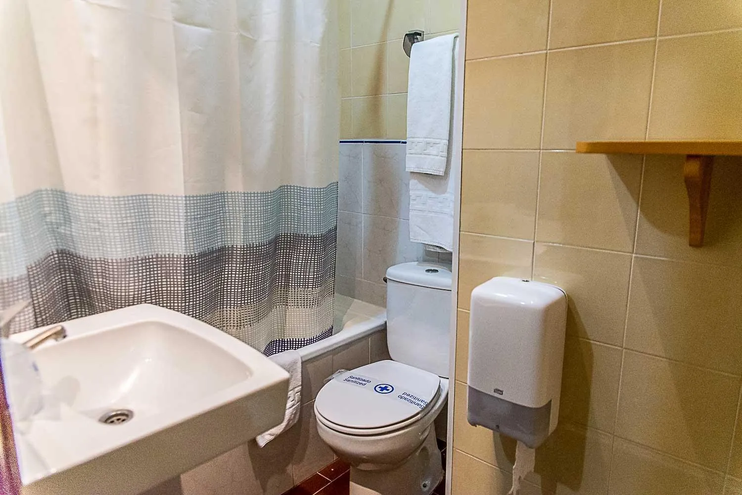 Bathroom in Hotel Sierra de Aracena