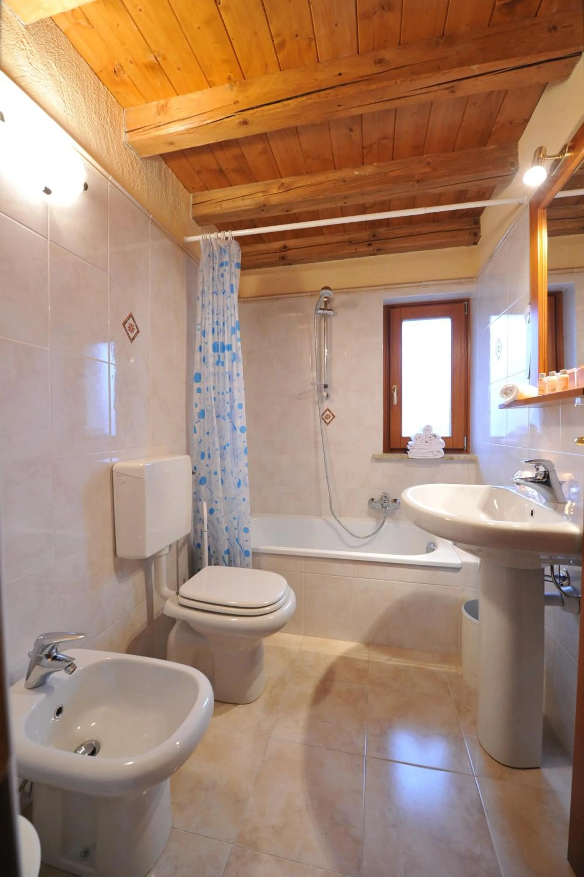 Bathroom in Family Apartments Le Chalet