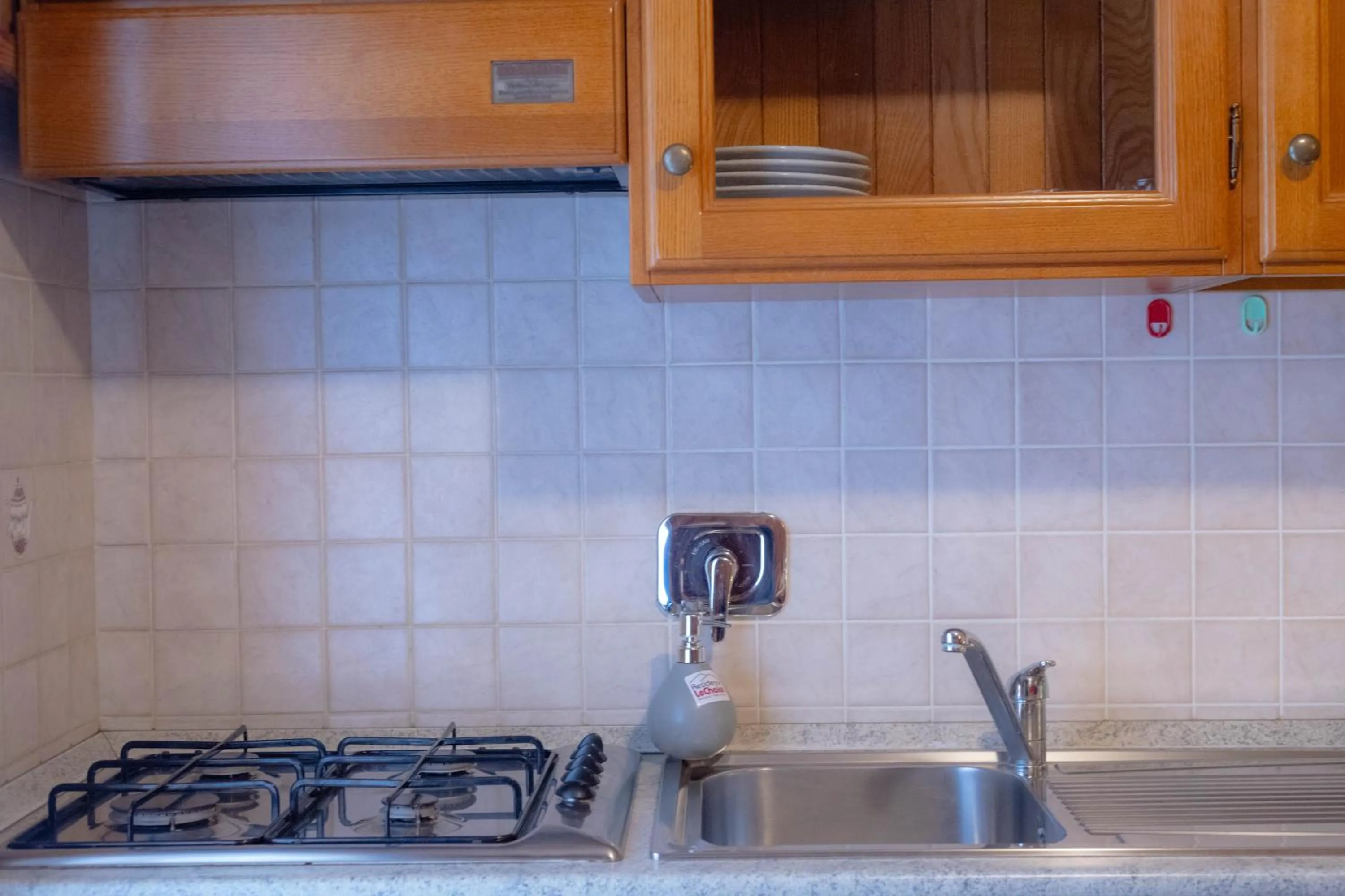 kitchen in Family Apartments Le Chalet