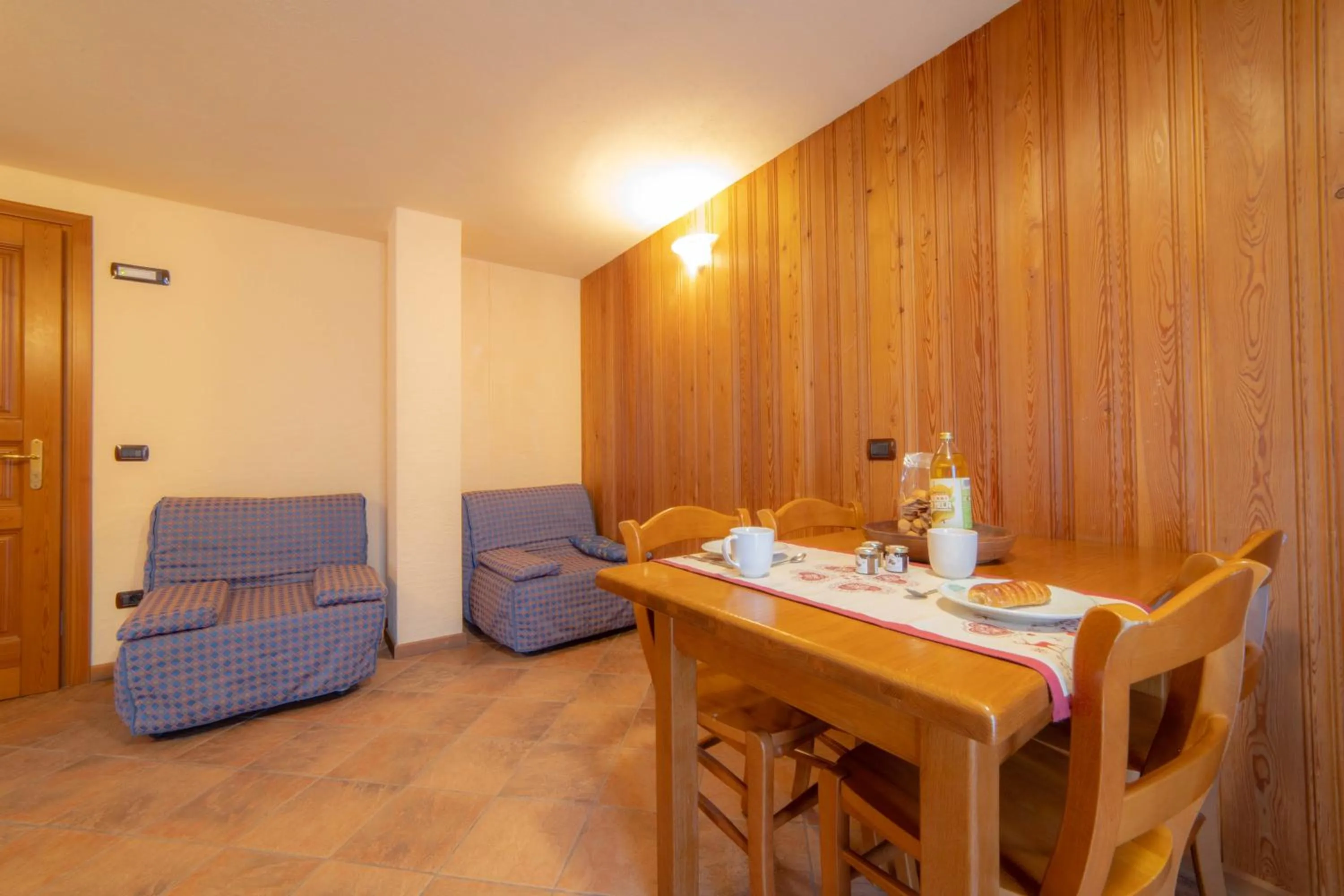 kitchen in Family Apartments Le Chalet