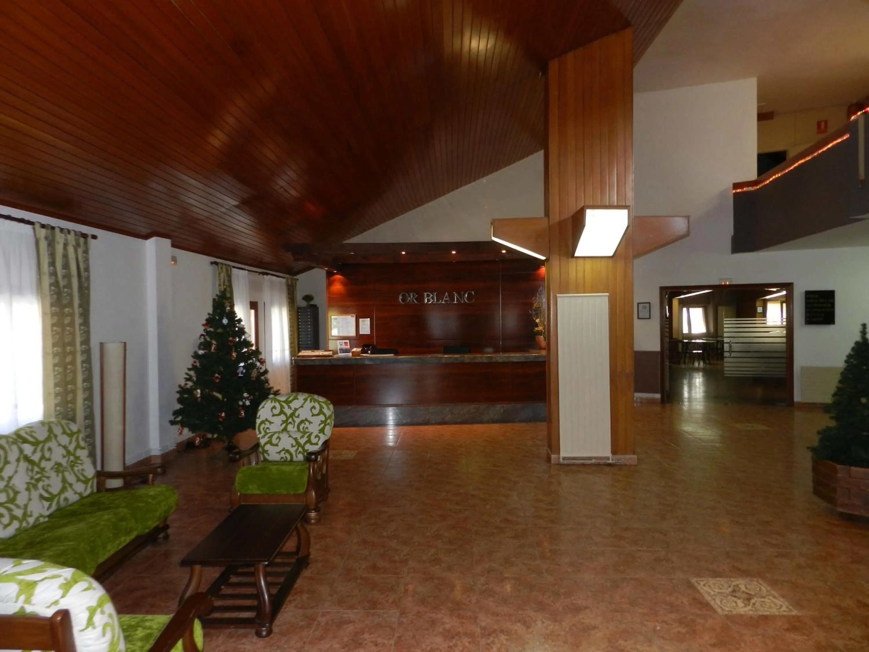 Lobby or reception in Hotel Or Blanc