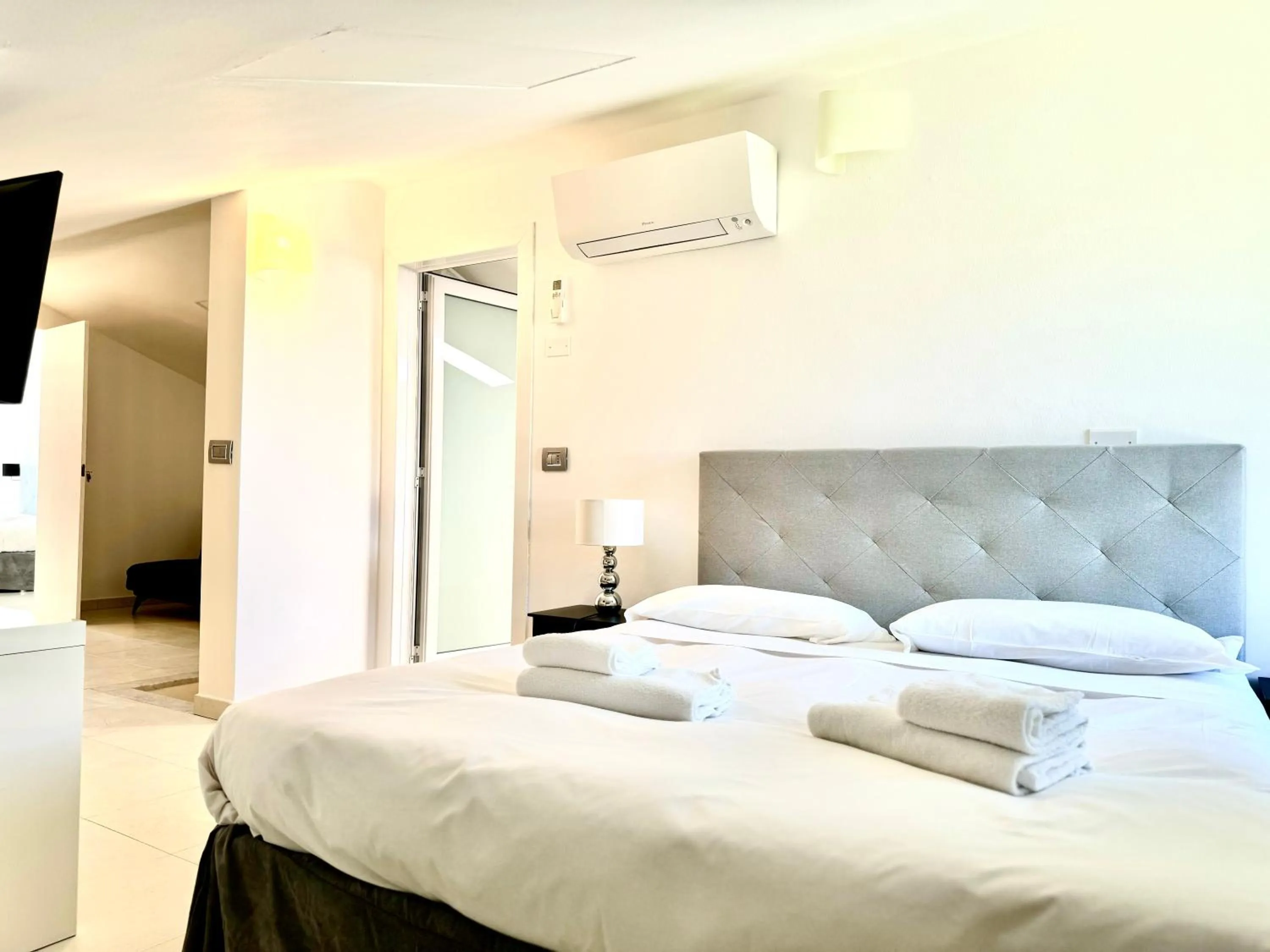 Bed in Le Village Sarzana