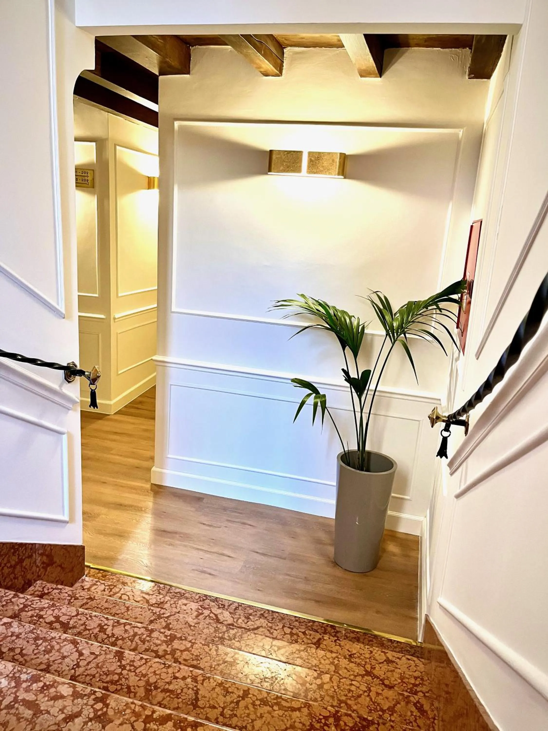 Lobby or reception in Albergo Gardesana