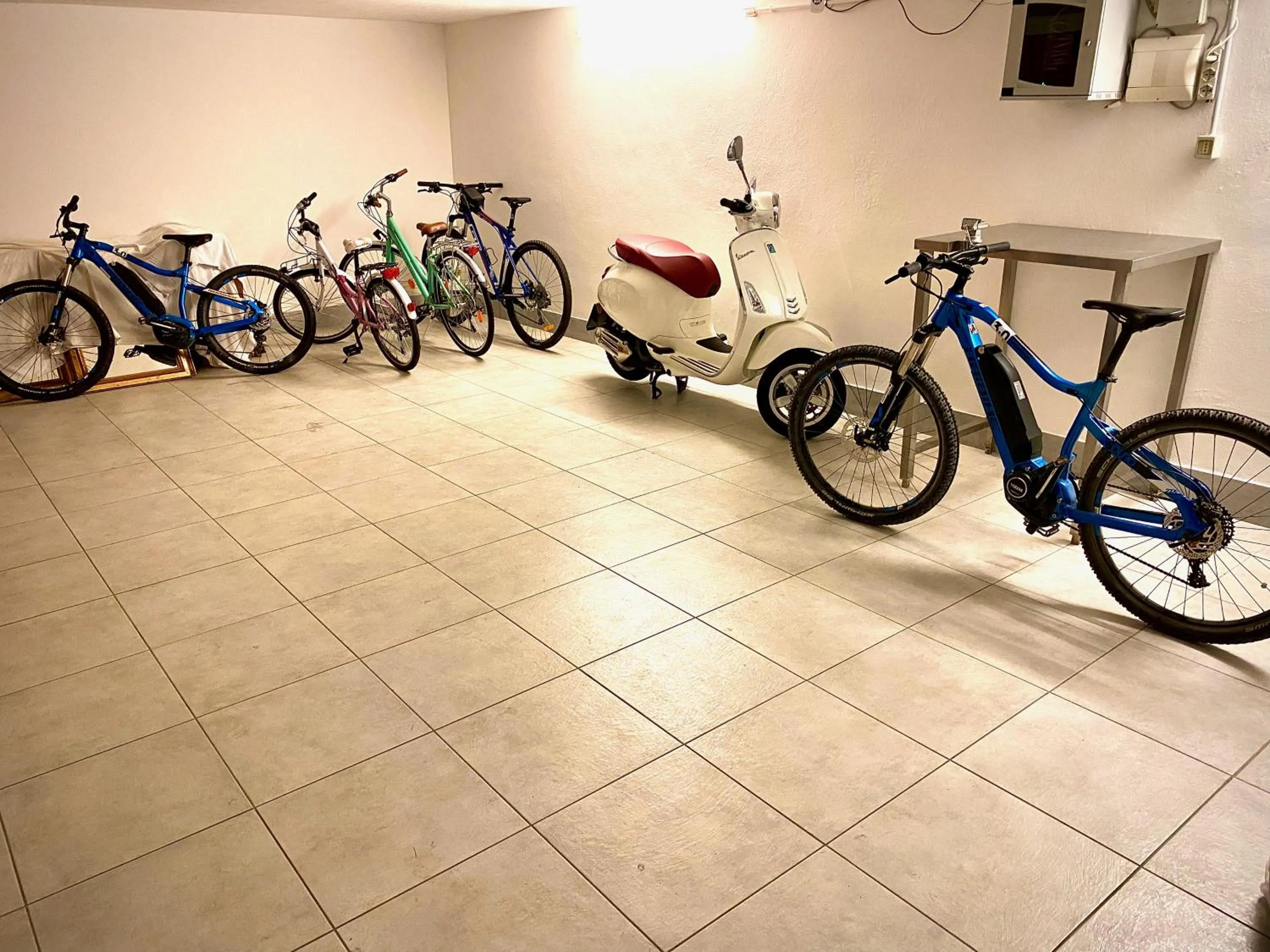 Cycling in Albergo Gardesana