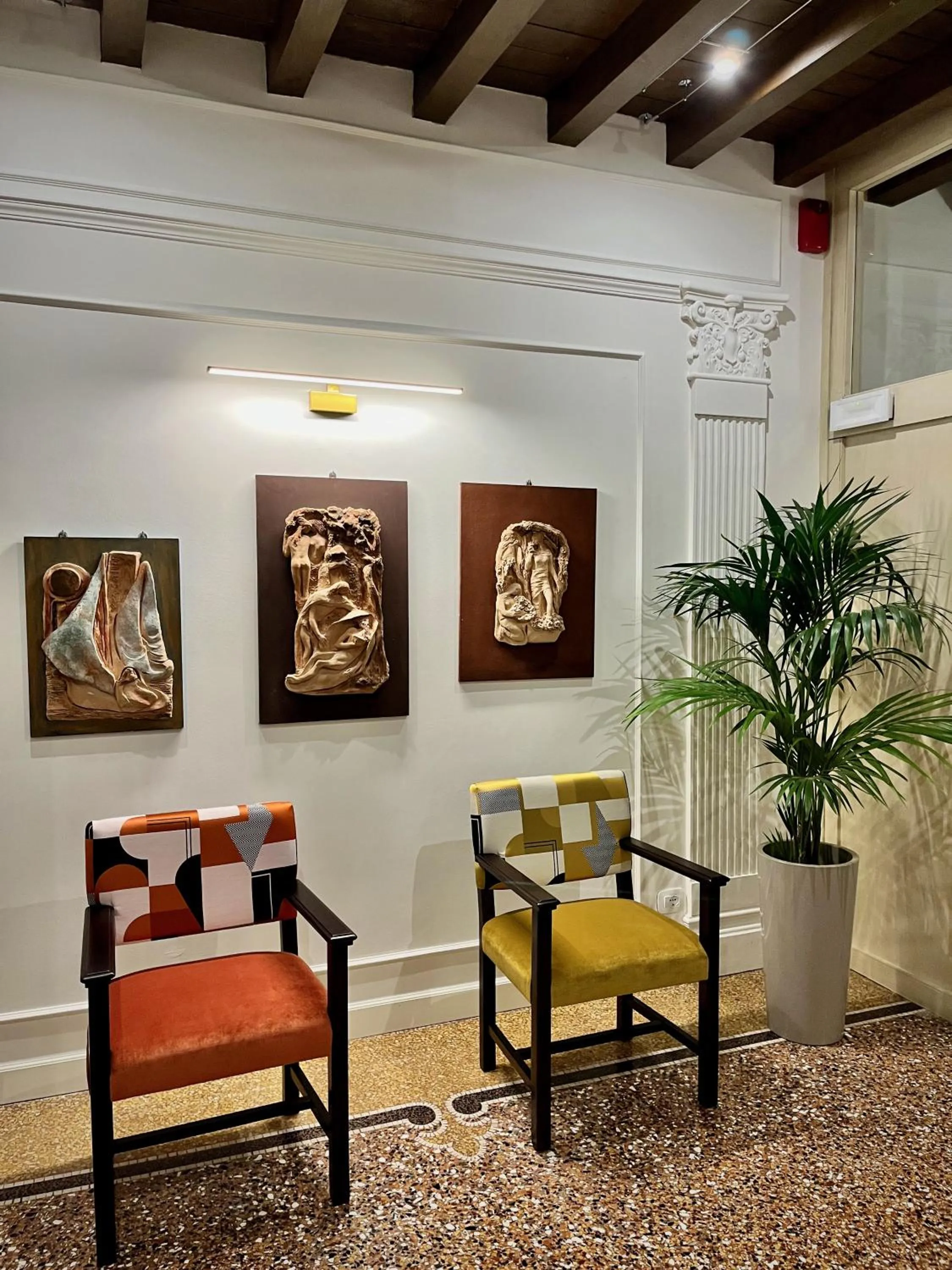 Lobby or reception in Albergo Gardesana