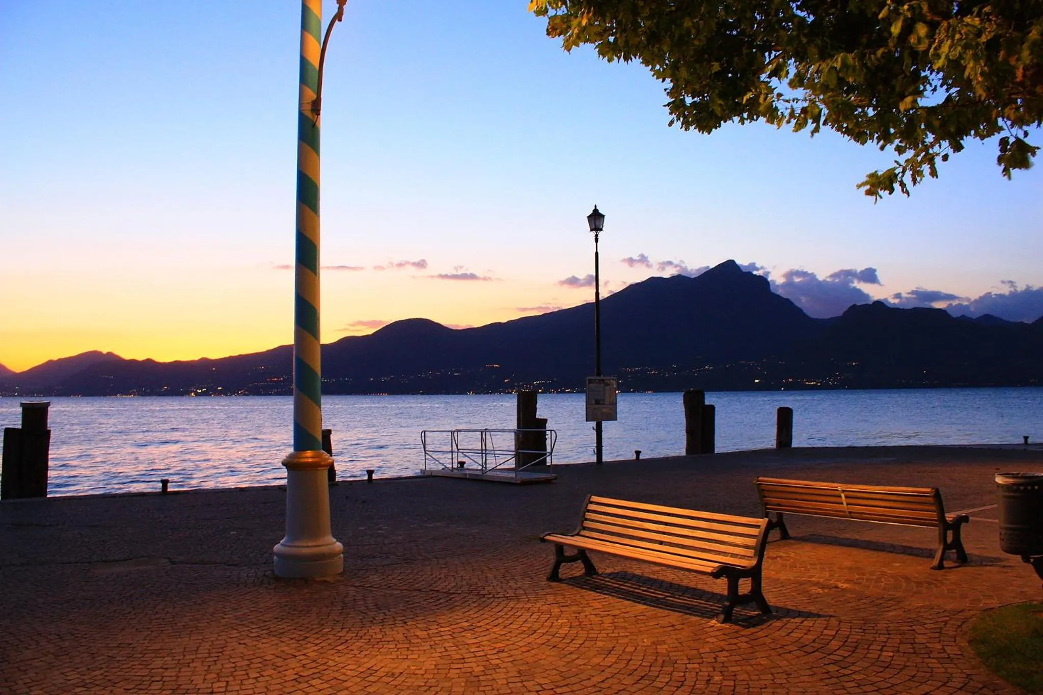 Natural landscape in Albergo Gardesana