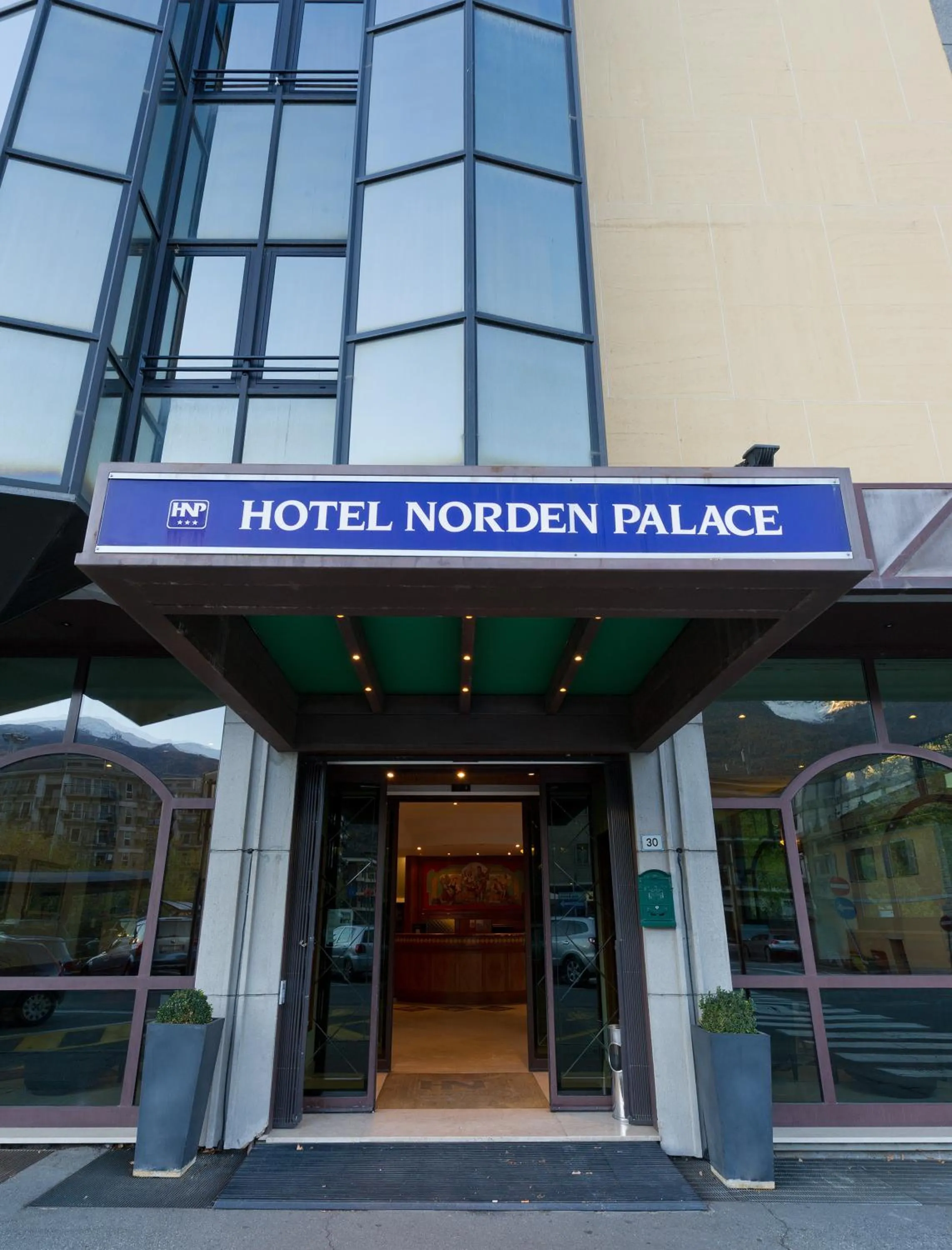 Facade/entrance in Hotel Norden Palace