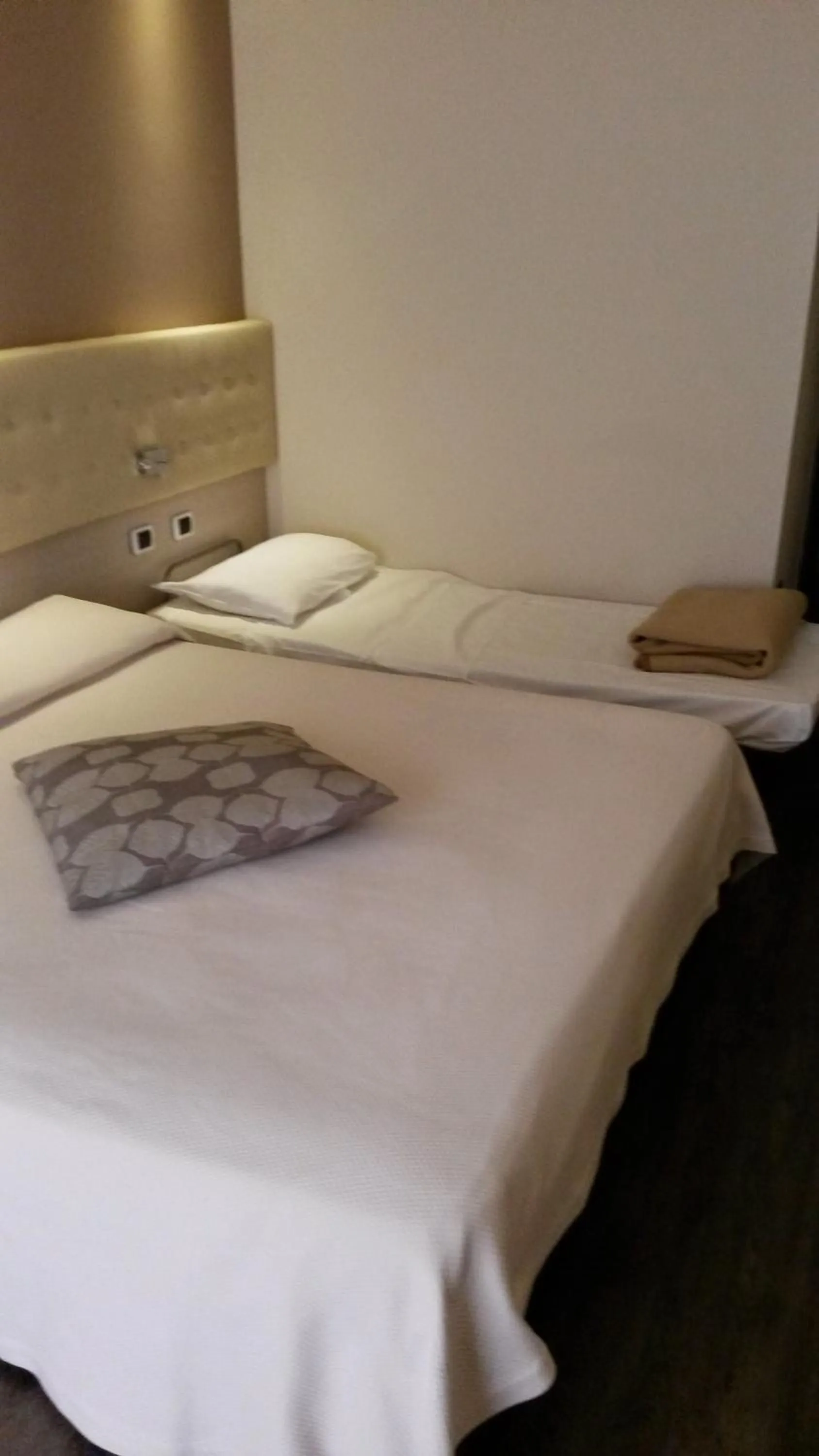 Bed in Hotel Norden Palace