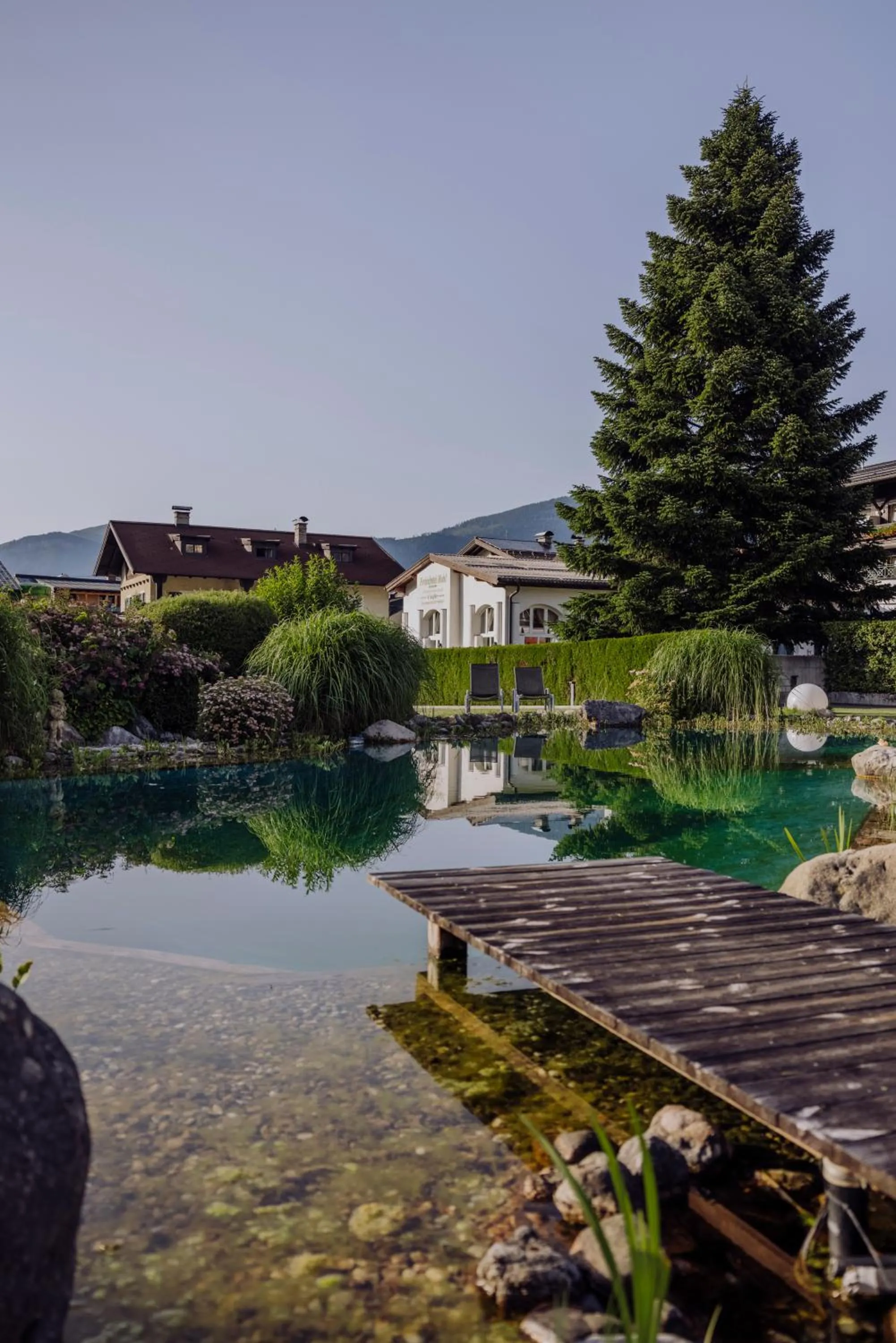 Swimming pool in Hotel Goldener Stern