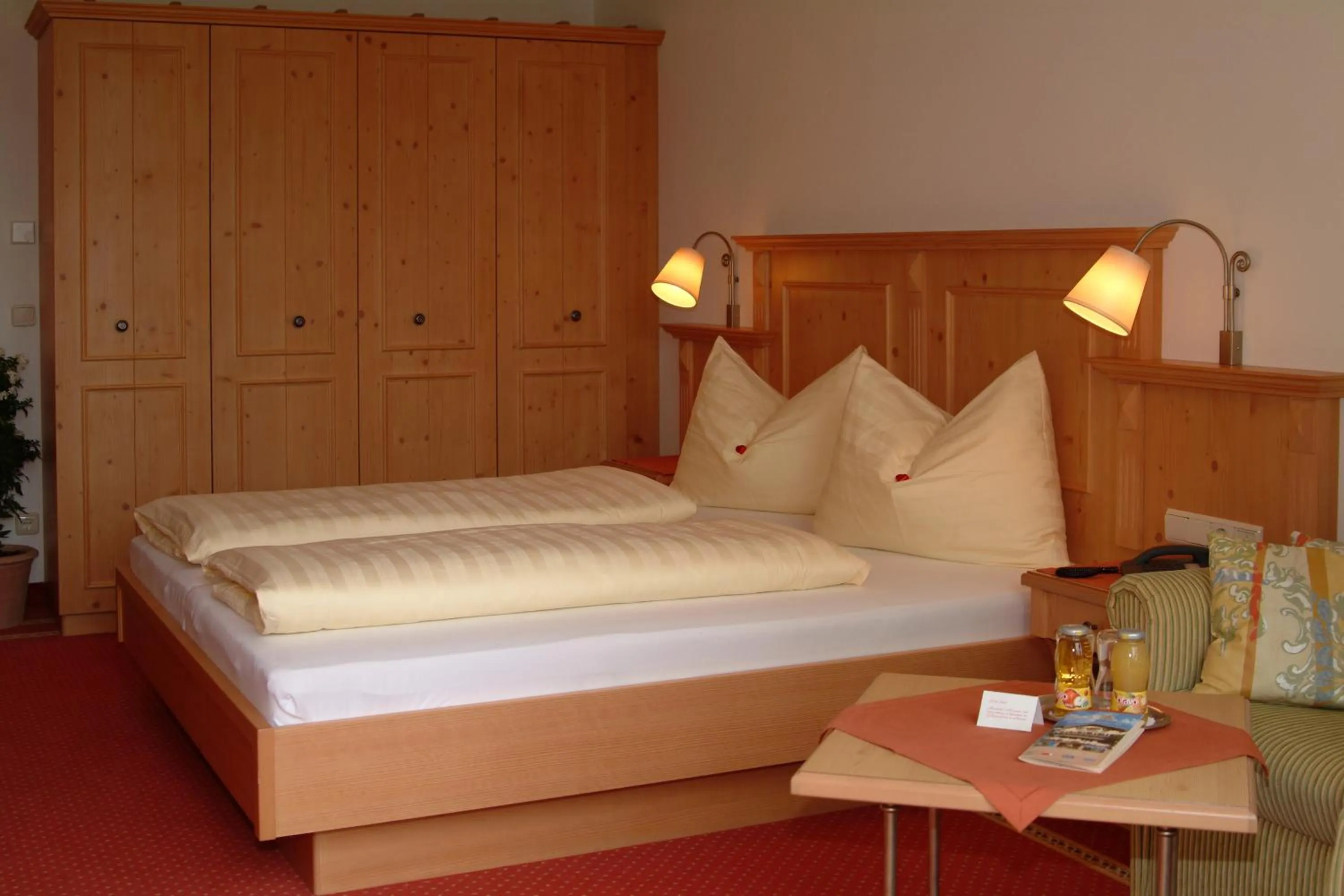Photo of the whole room, Bed in Hotel Goldener Stern
