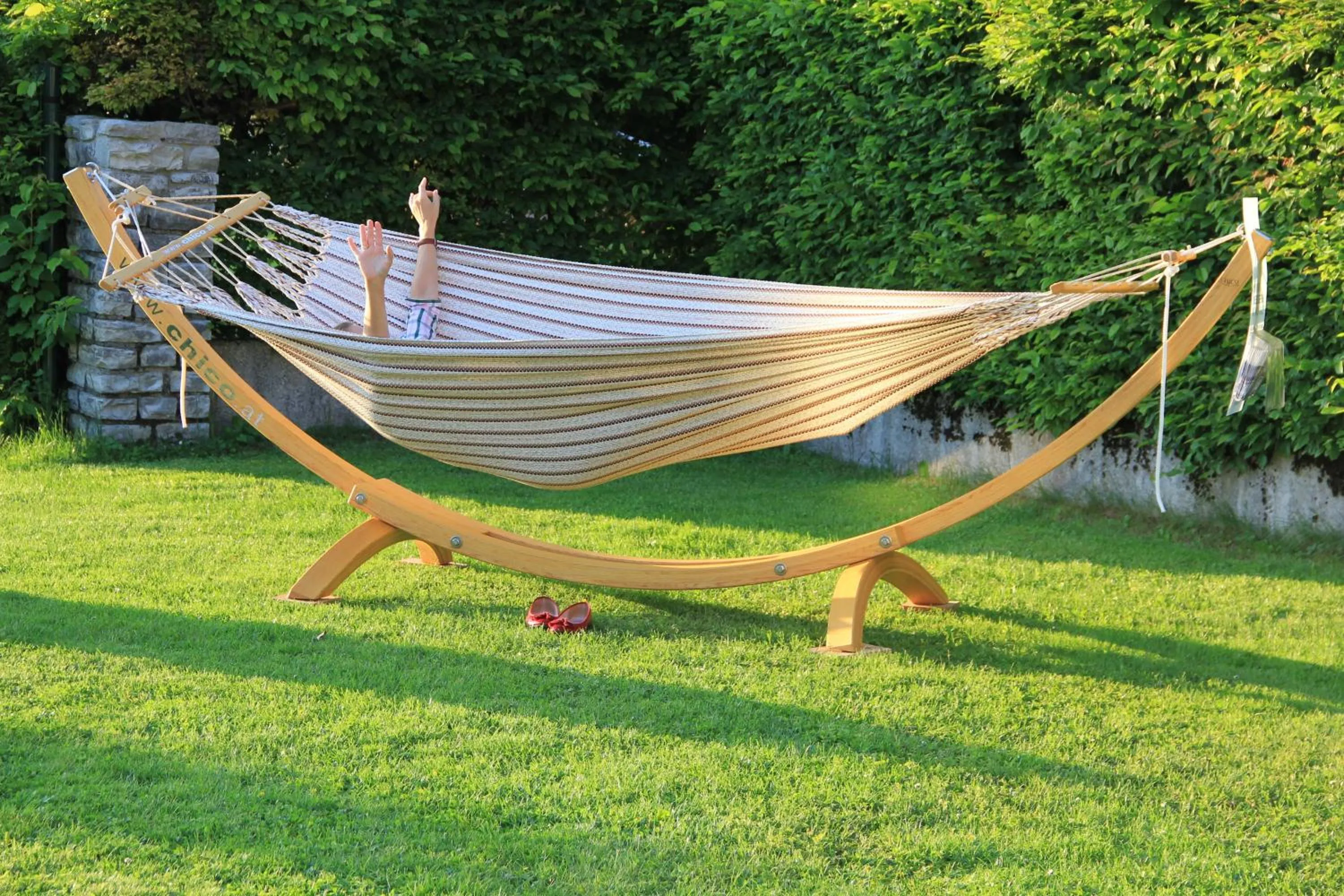 Garden in Hotel Goldener Stern