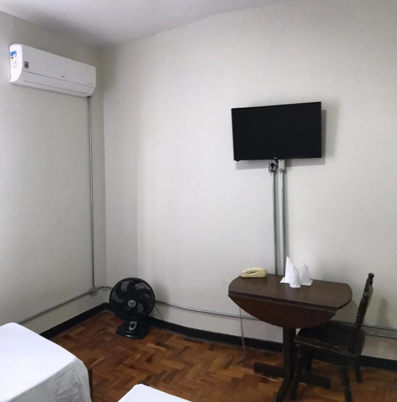 Bed in Hotel Sao Nicolau