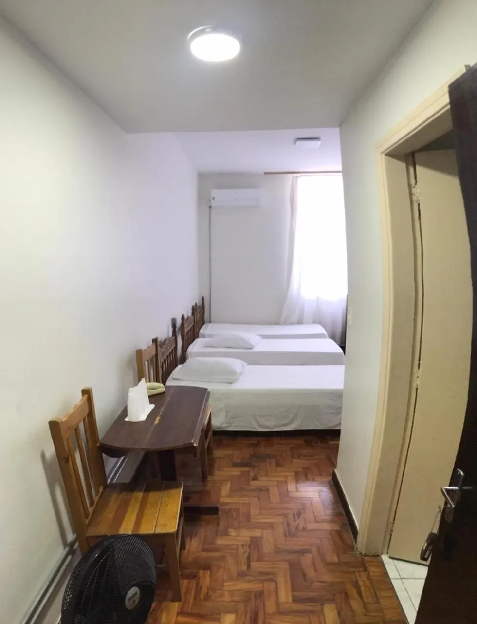 Bed in Hotel Sao Nicolau