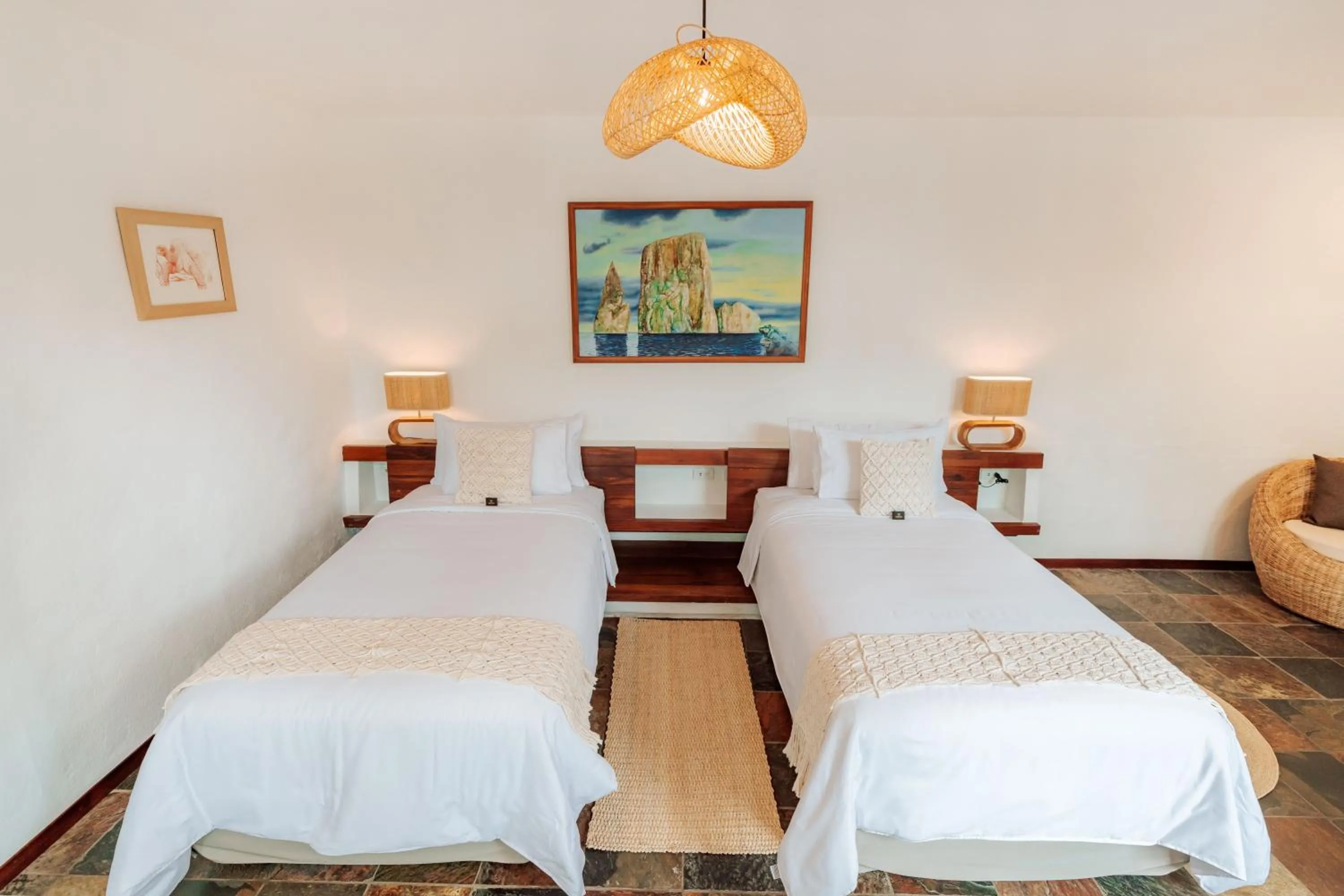 Bedroom, Bed in Hotel Villa Escalesia Galapagos