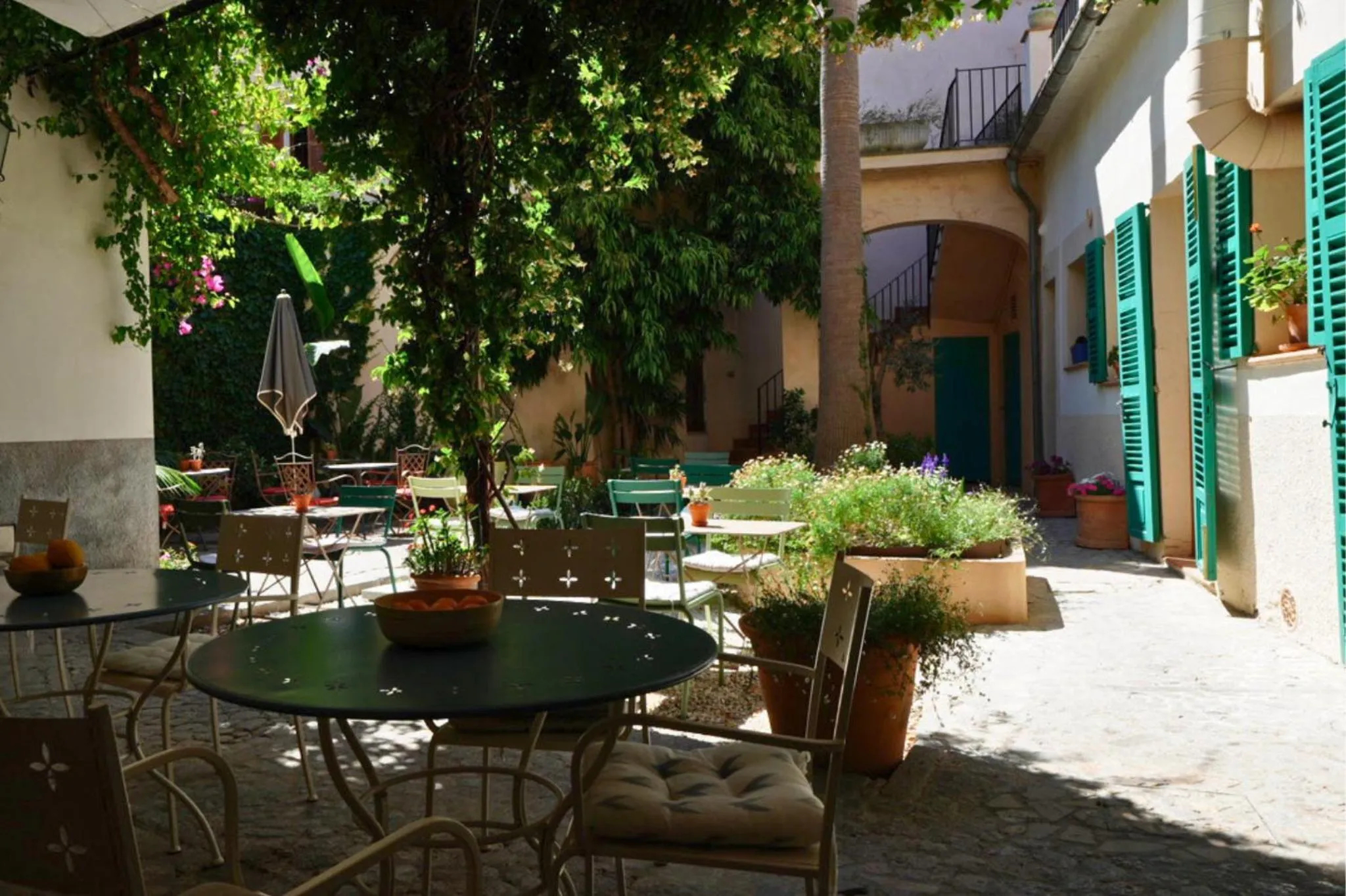 Garden in Hotel Can Abril