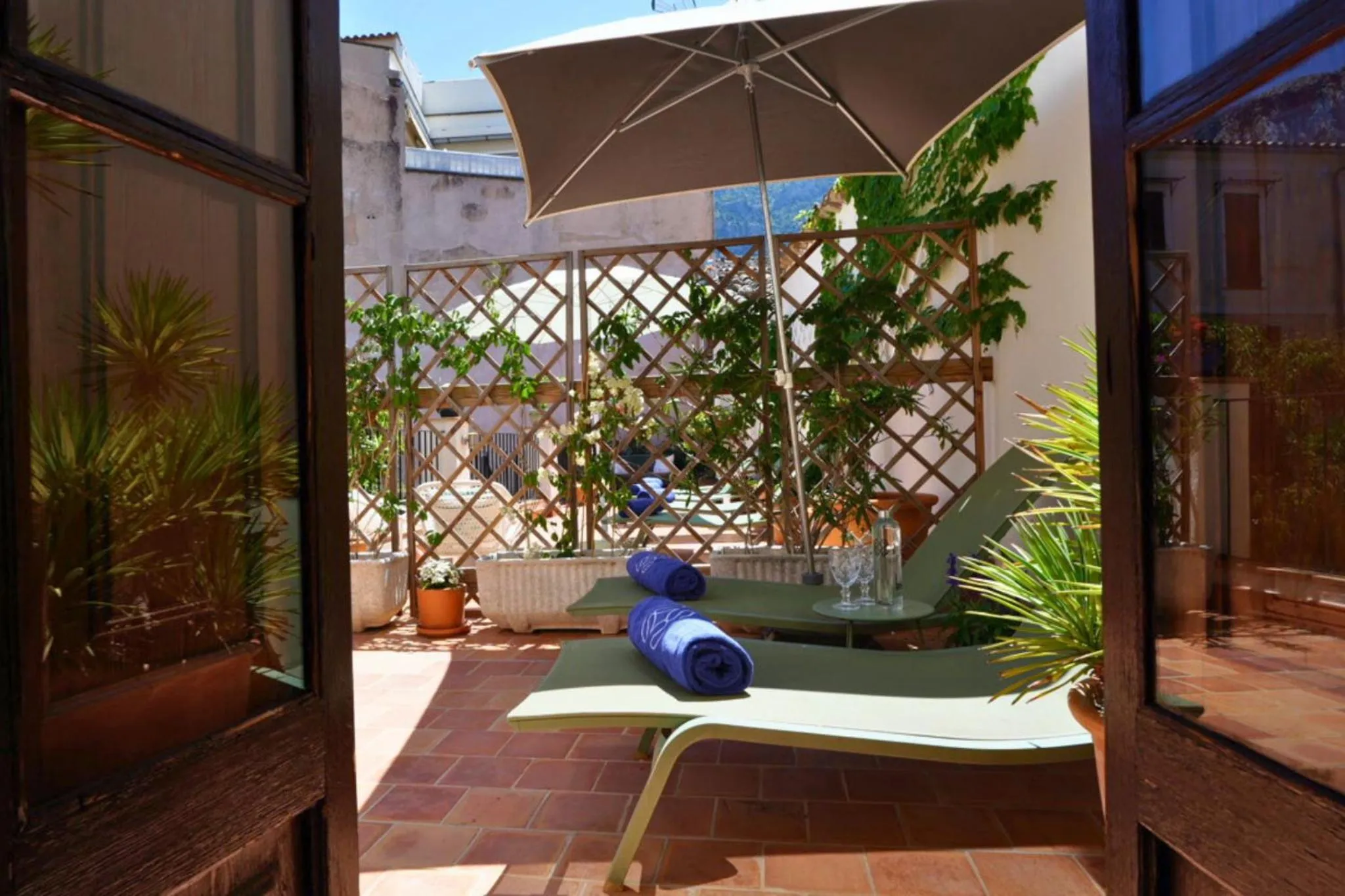 Balcony/Terrace in Hotel Can Abril