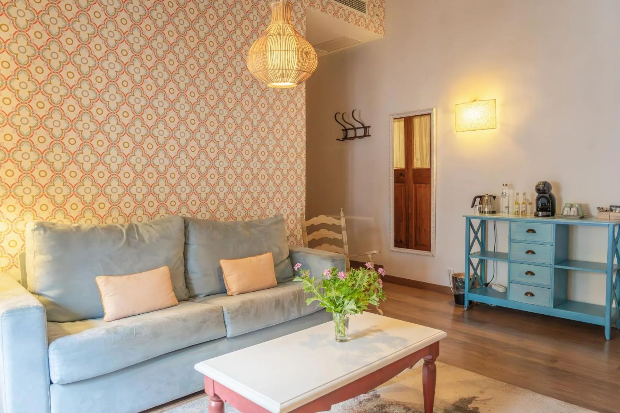 Living room in Hotel Can Abril