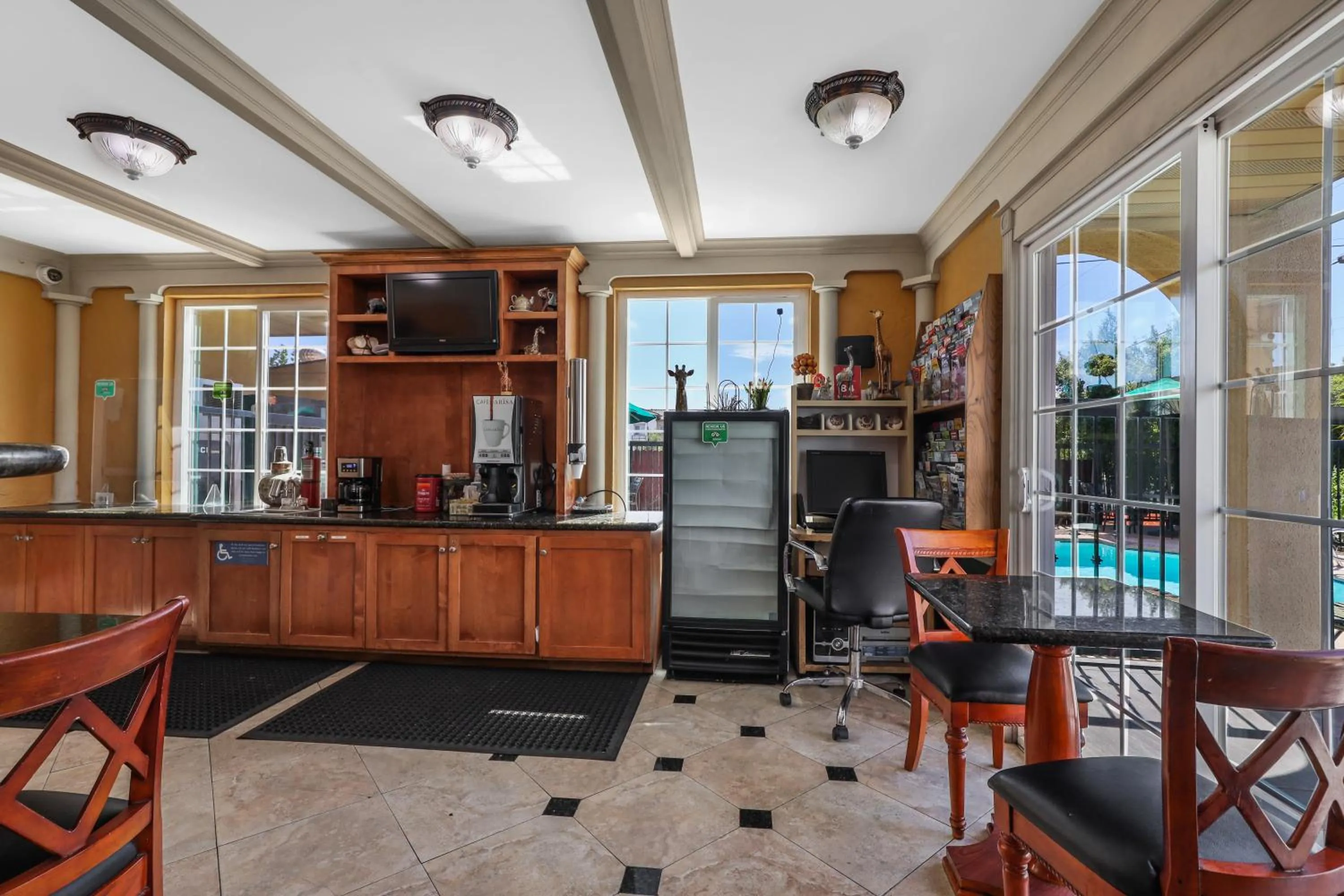 Dining area in Motel Mediteran