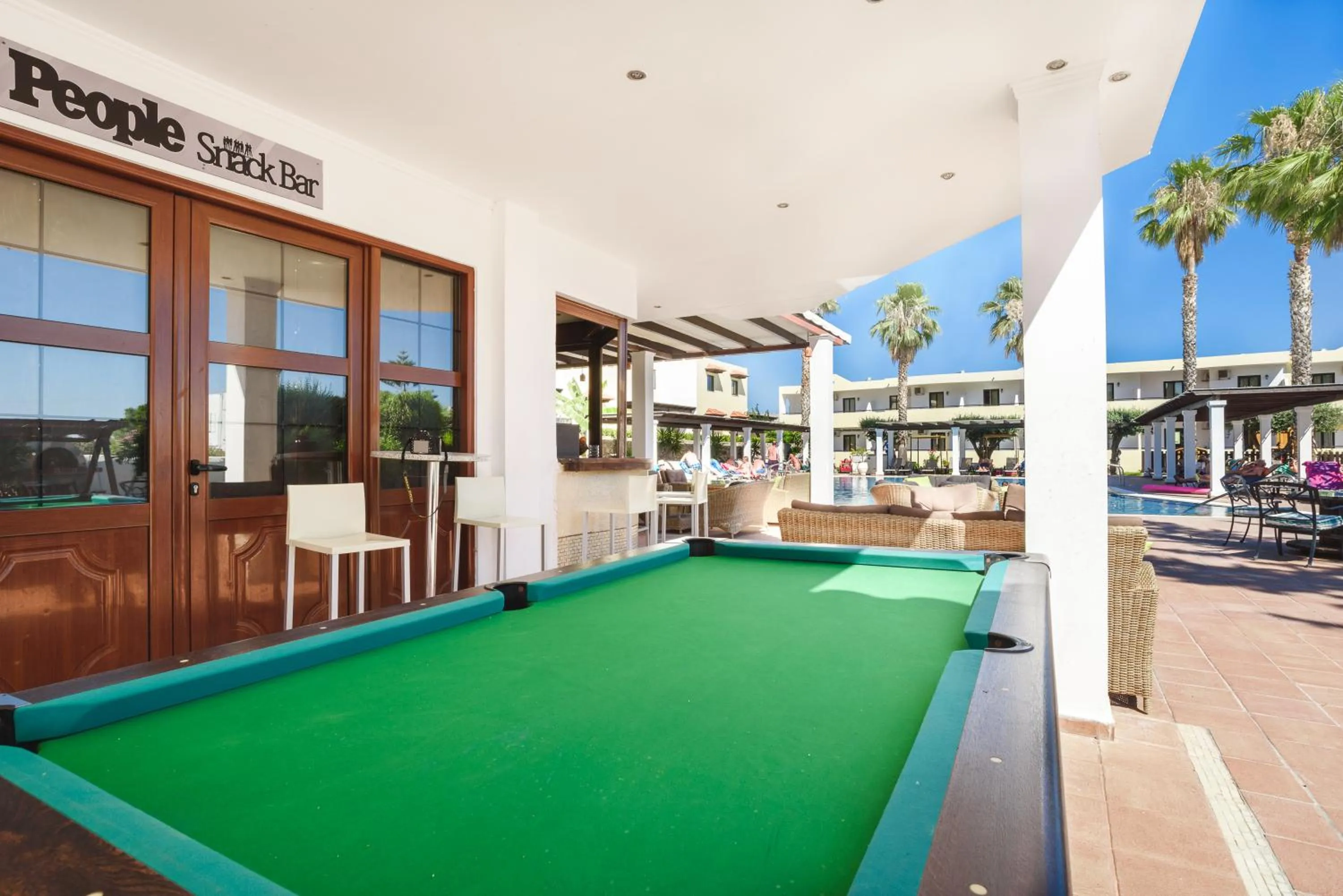 Billiard in Pefkos Village Resort