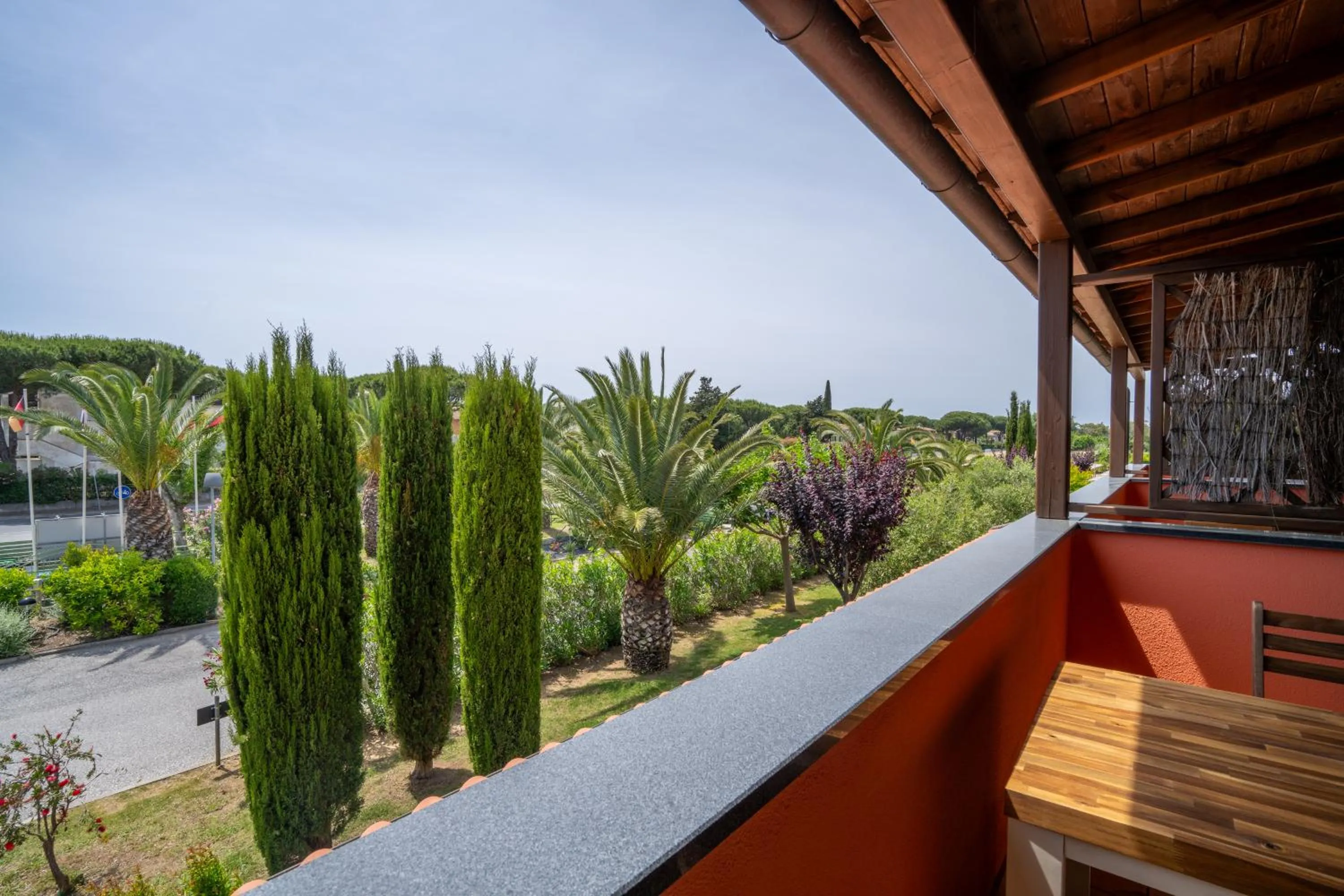 Garden view in Rosa Dei Venti