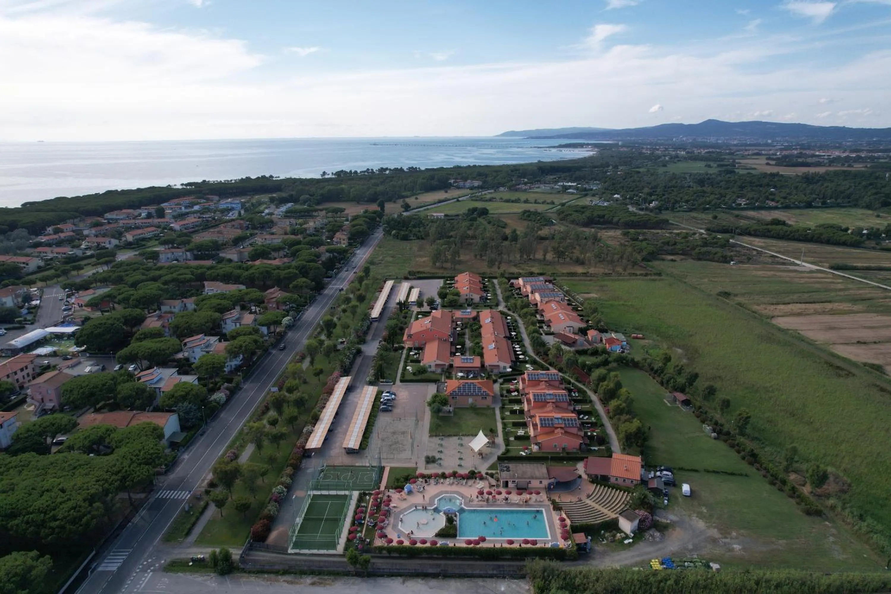 Bird's eye view in Rosa Dei Venti