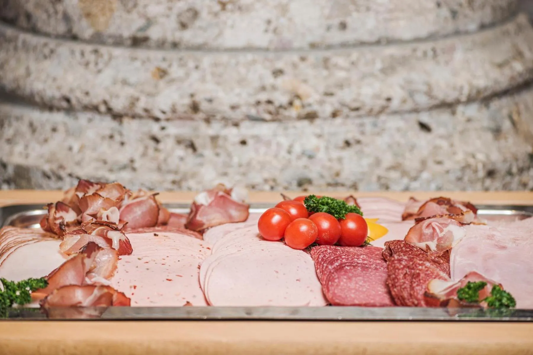 Buffet breakfast in Hotel Kirchlerhof