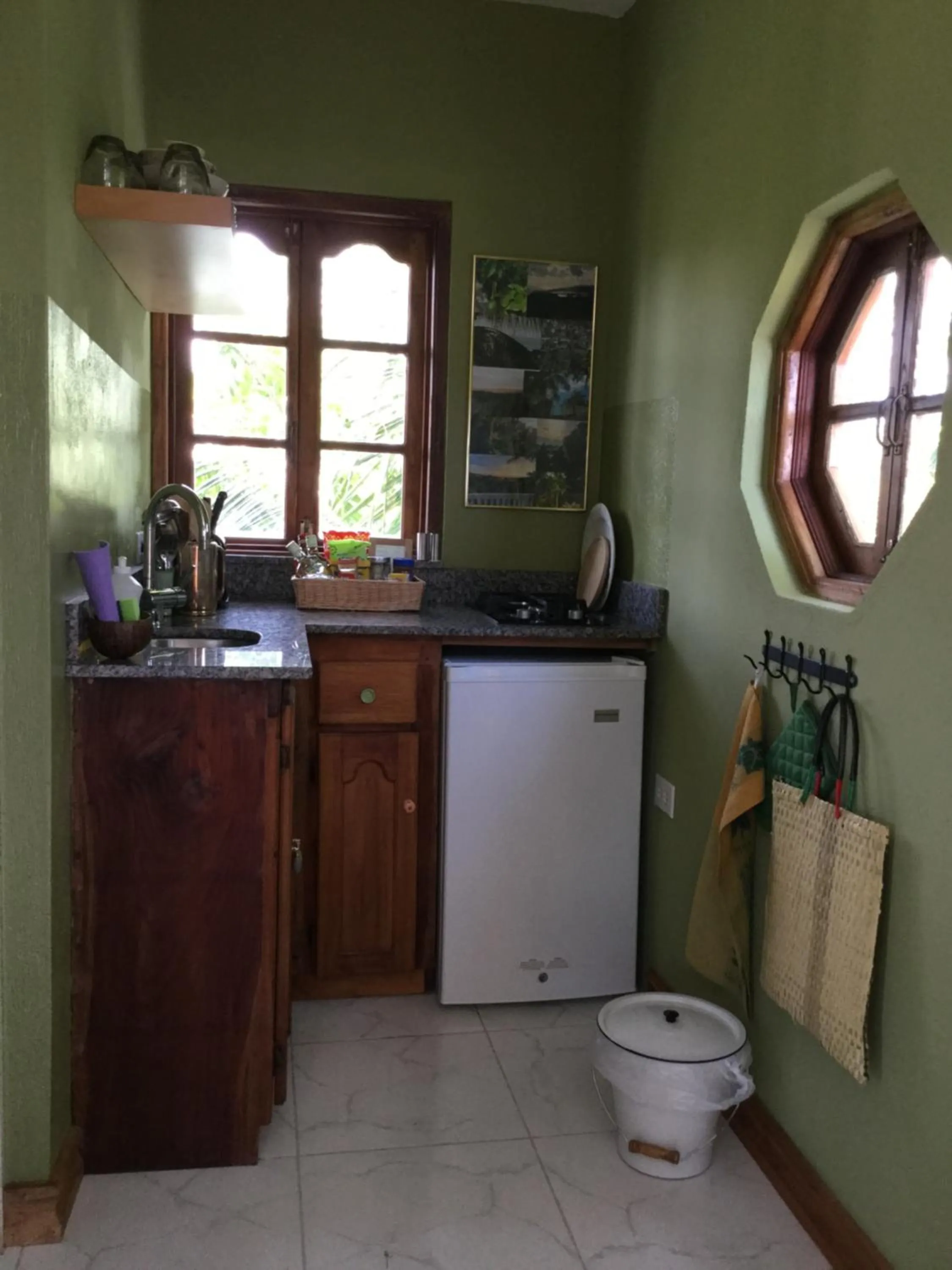 Kitchen or kitchenette in Fantastic views at Friends