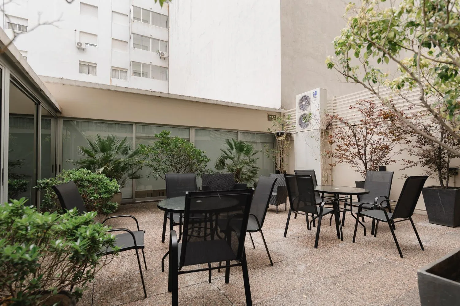 Patio in Punta Trouville Hotel