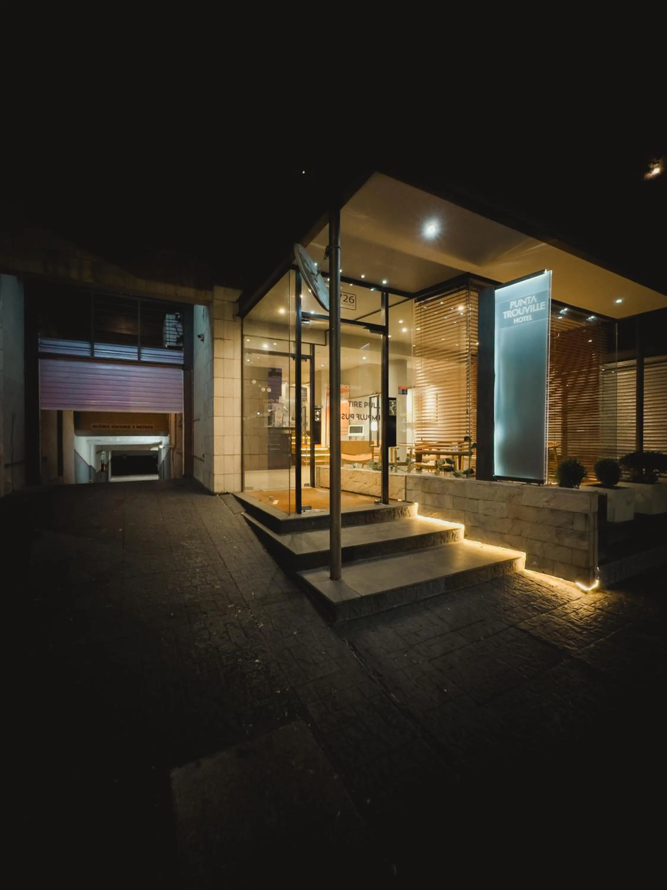 Facade/entrance in Punta Trouville Hotel