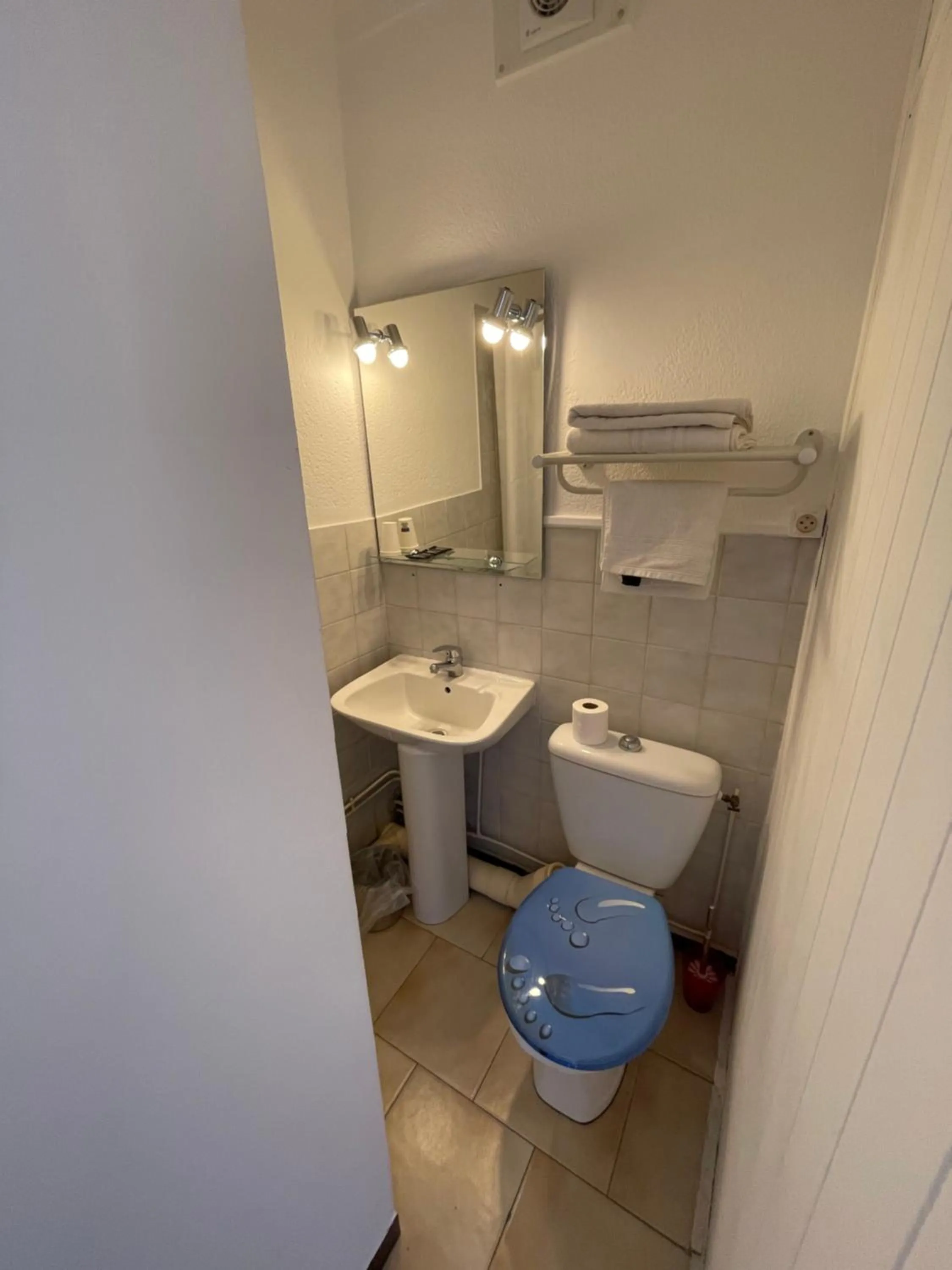 Toilet in Hotel Clair Logis