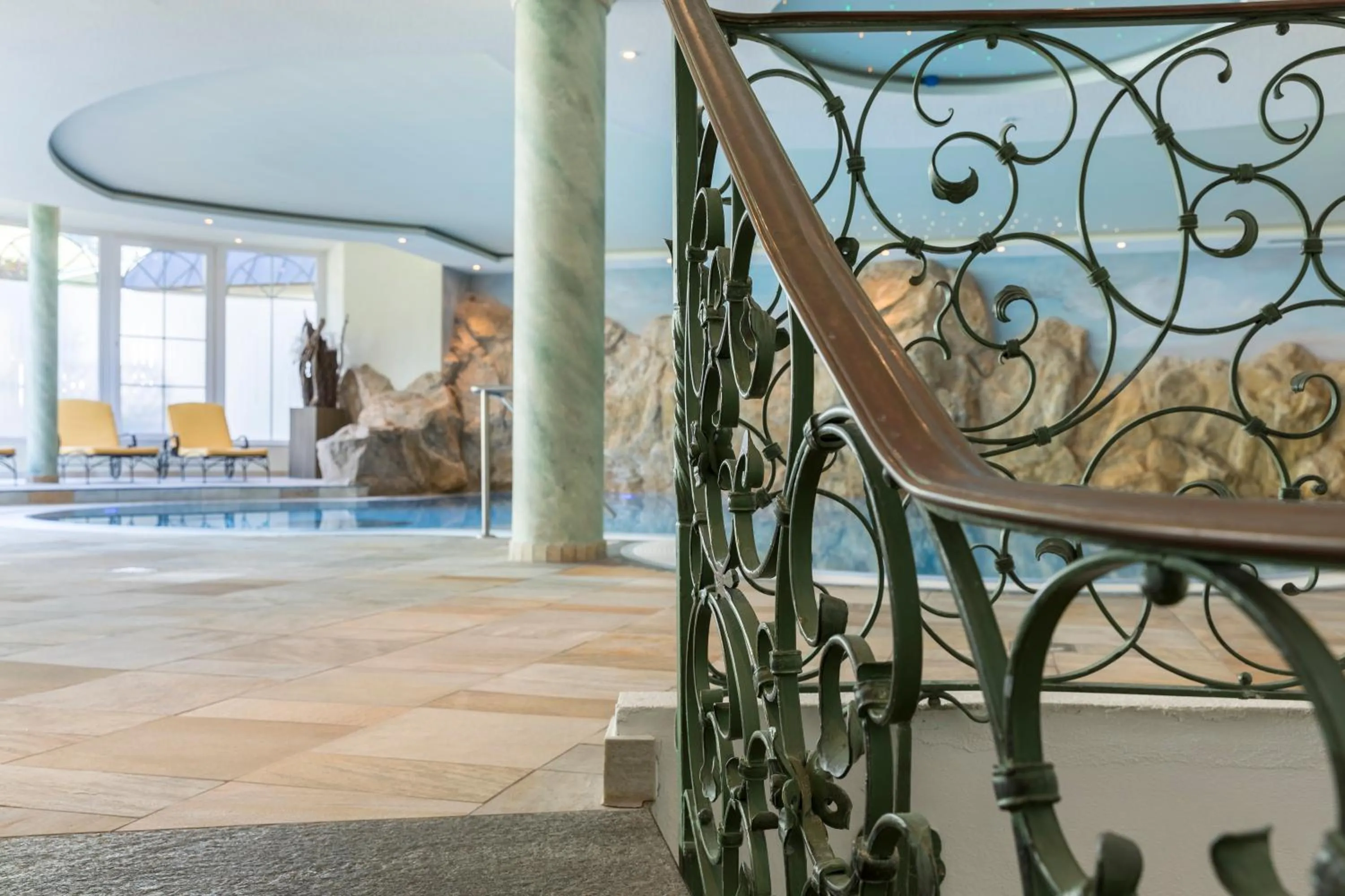 Spa and wellness centre/facilities in Hotel Alte Post