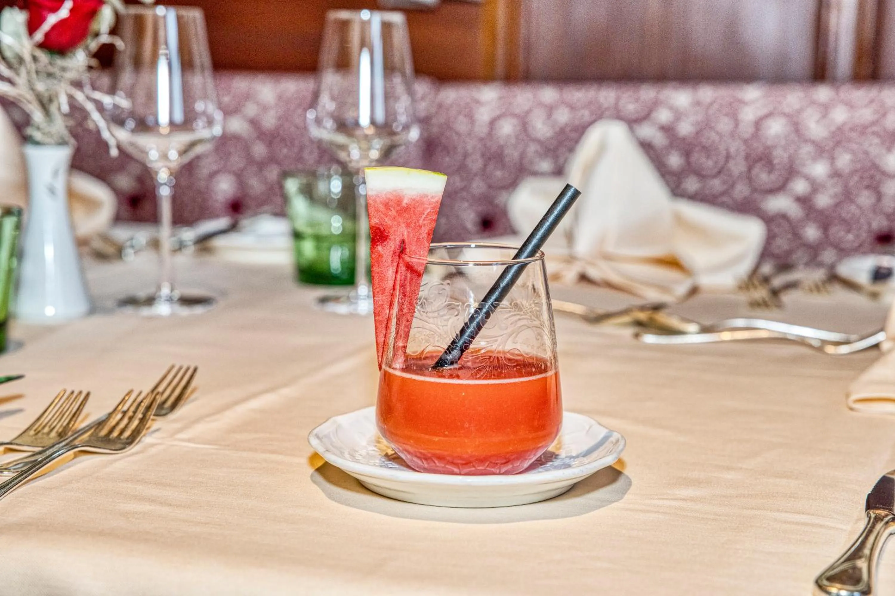 Food and drinks in Hotel Alte Post